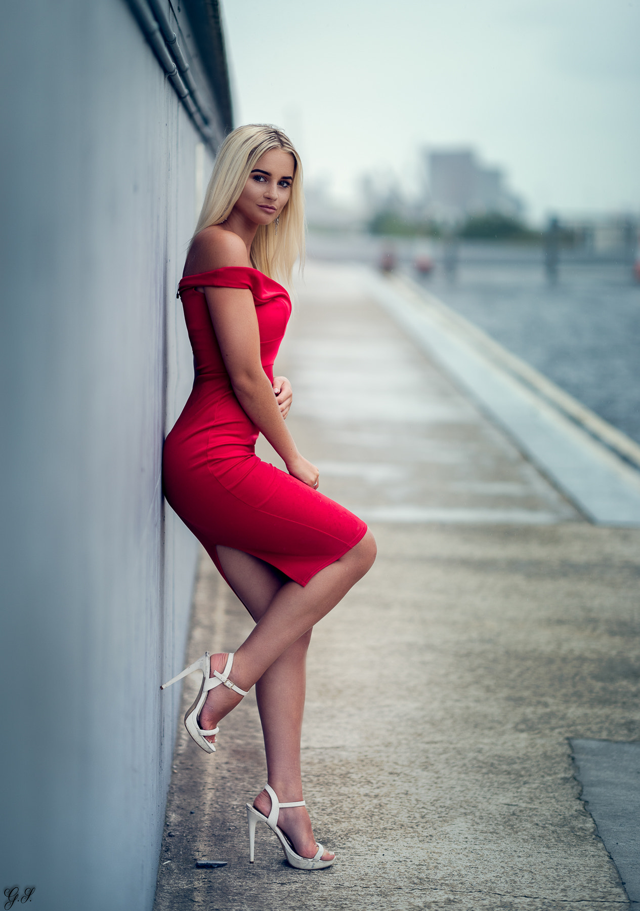 Nikon D750 + Zeiss Milvus 85mm f/1.4 sample photo. Lady in red photography