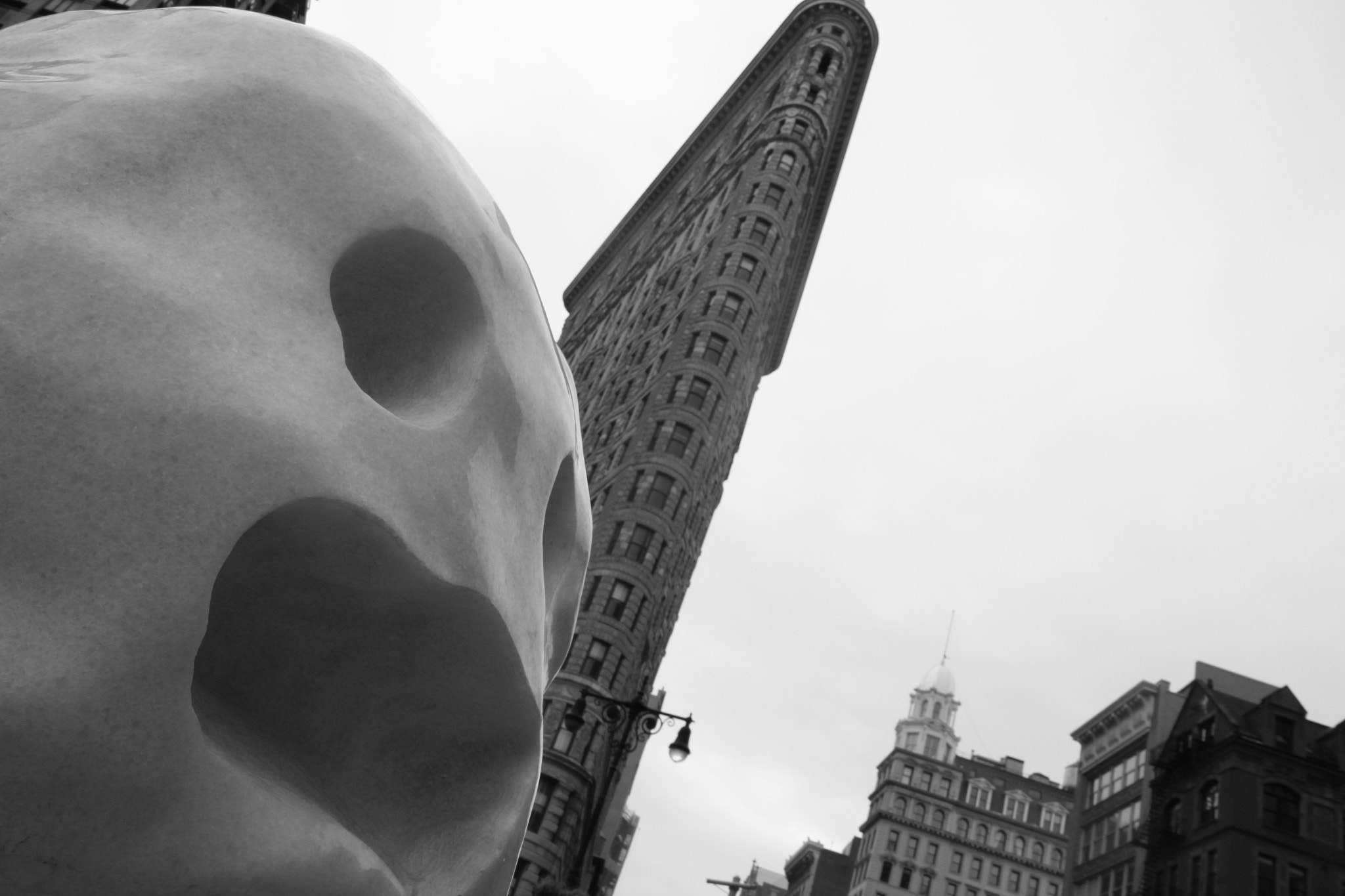 Canon EOS 100D (EOS Rebel SL1 / EOS Kiss X7) sample photo. Snow man and flat iron photography
