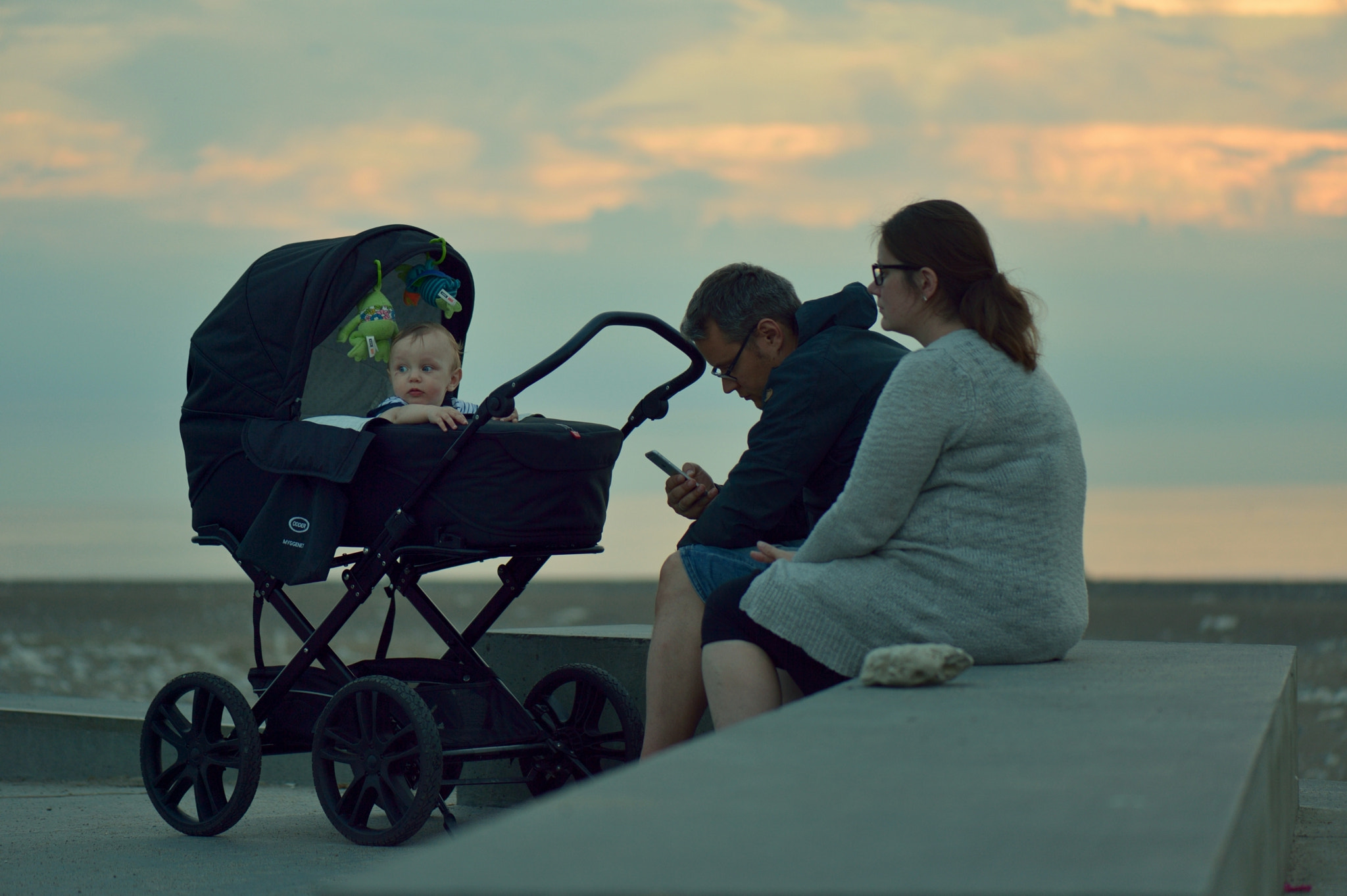 Nikon Df sample photo. Klitmoeller sunset #iv photography