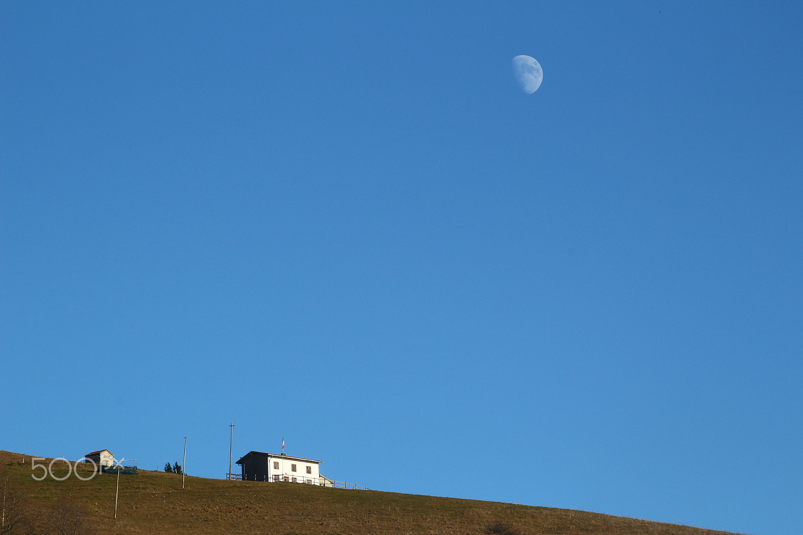 Canon EOS 100D (EOS Rebel SL1 / EOS Kiss X7) sample photo. Field under the moon photography