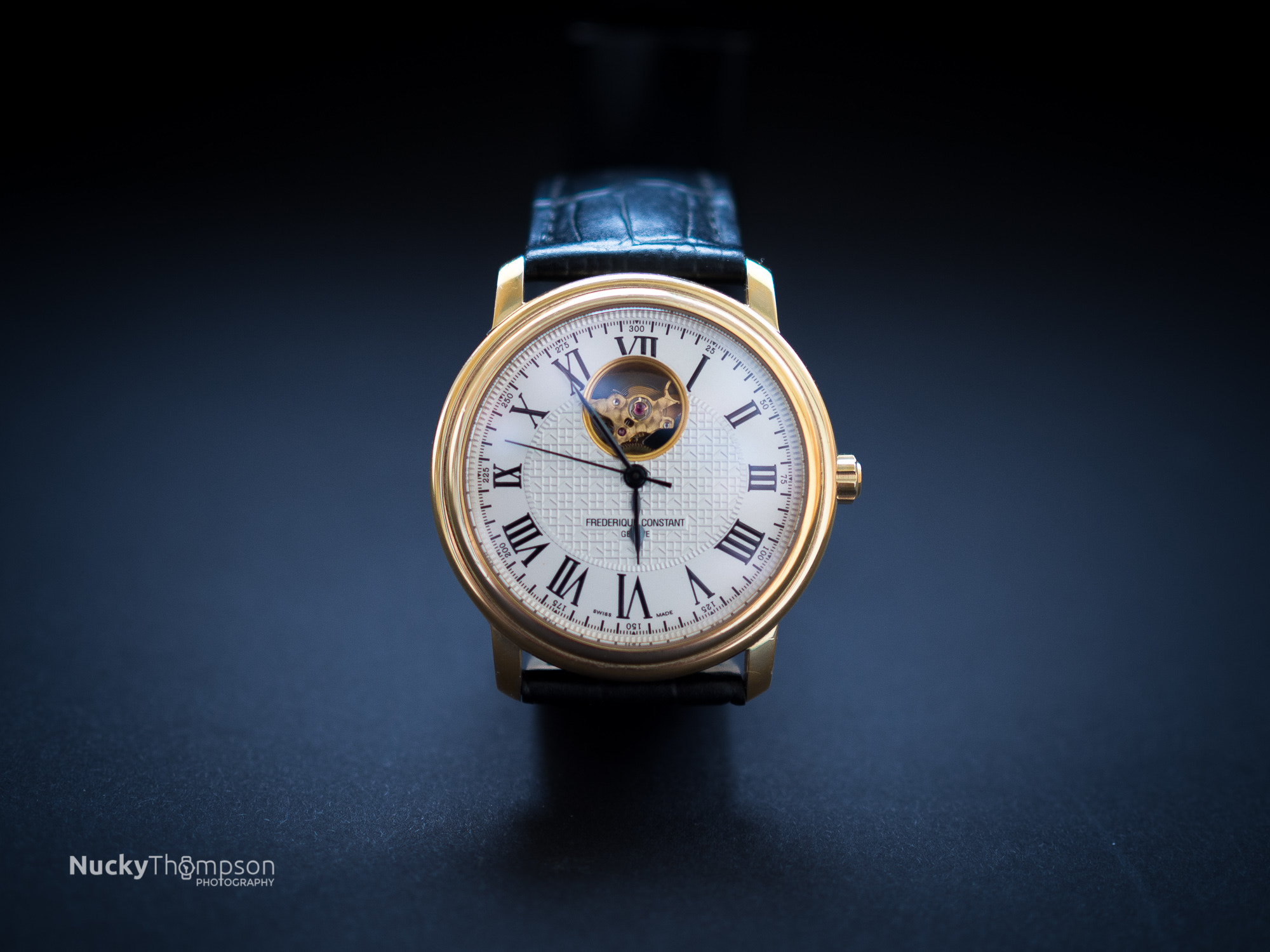Olympus M.Zuiko Digital 25mm F1.8 sample photo. Frederique constant open heart automatic watch photography