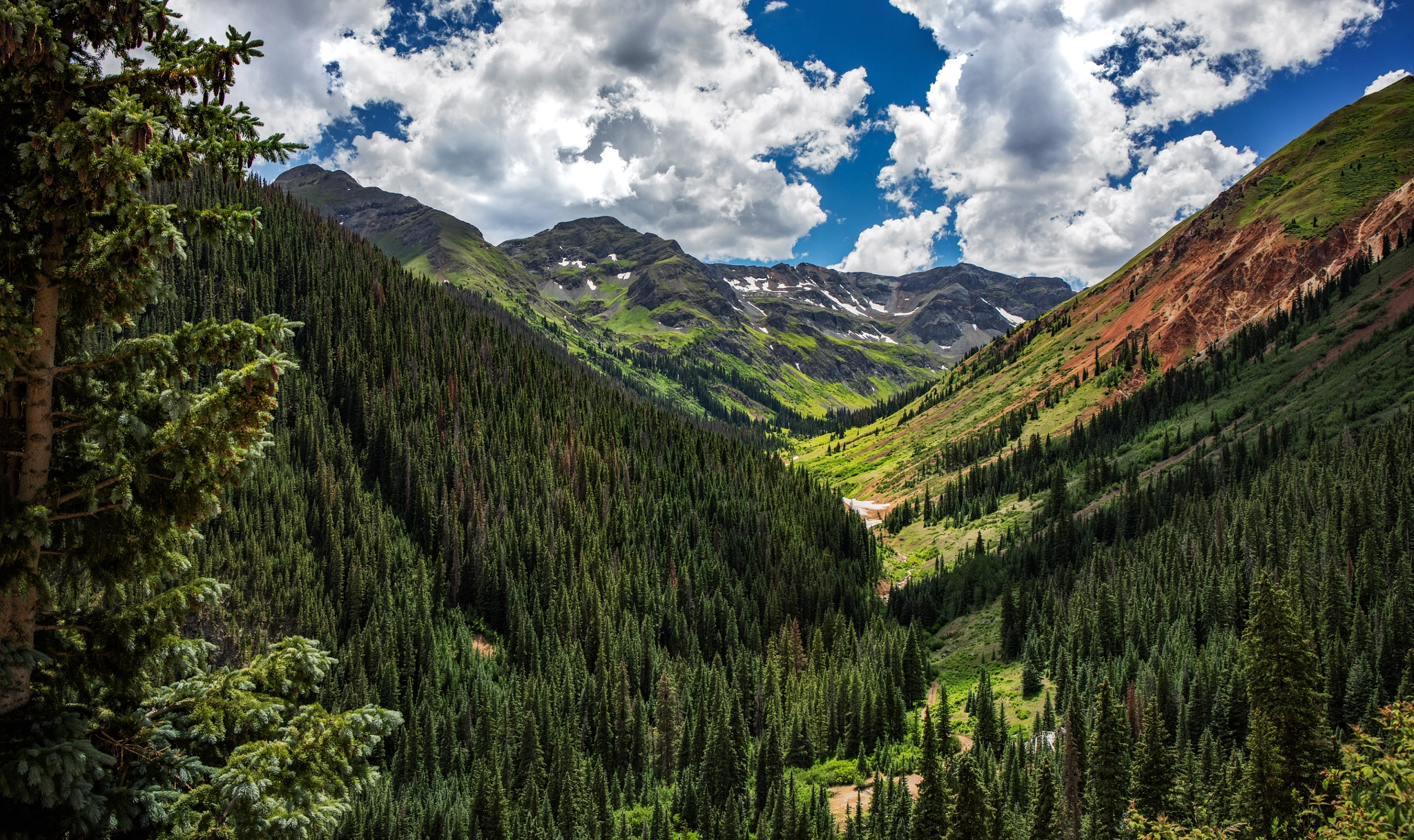 Canon EF 24-70mm F4L IS USM sample photo. Mountains near silverton, co photography