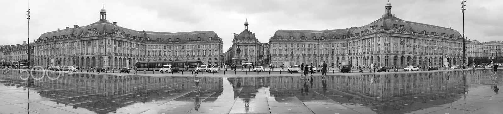 Sony SLT-A57 sample photo. | miroir d'eau - place de la bourse | photography