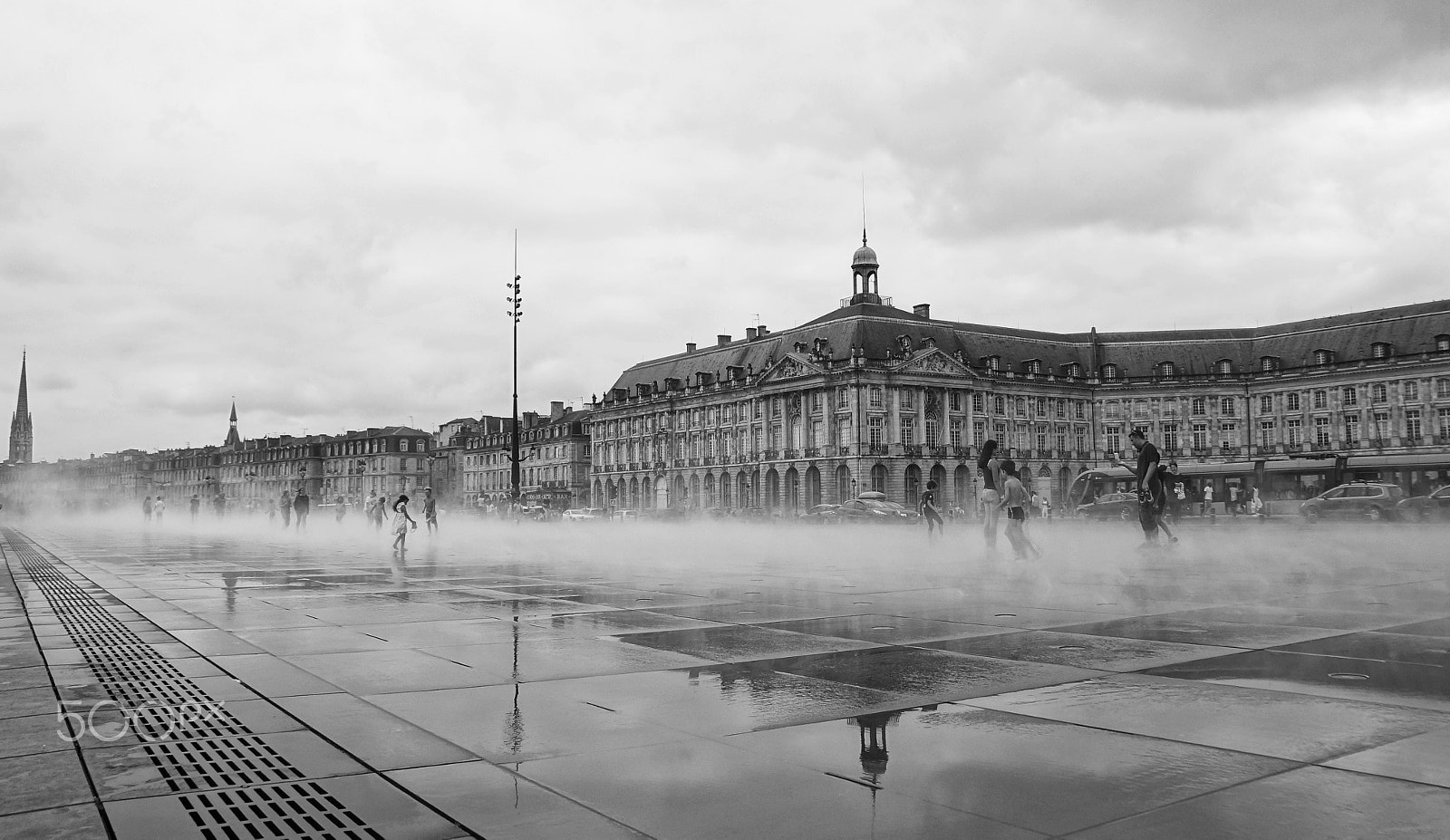 Sony SLT-A57 sample photo. | miroir d'eau - place de la bourse | photography