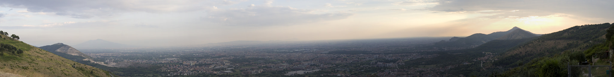 Tamron SP AF 17-50mm F2.8 XR Di II LD Aspherical (IF) sample photo. Panoramic from casertavecchia photography