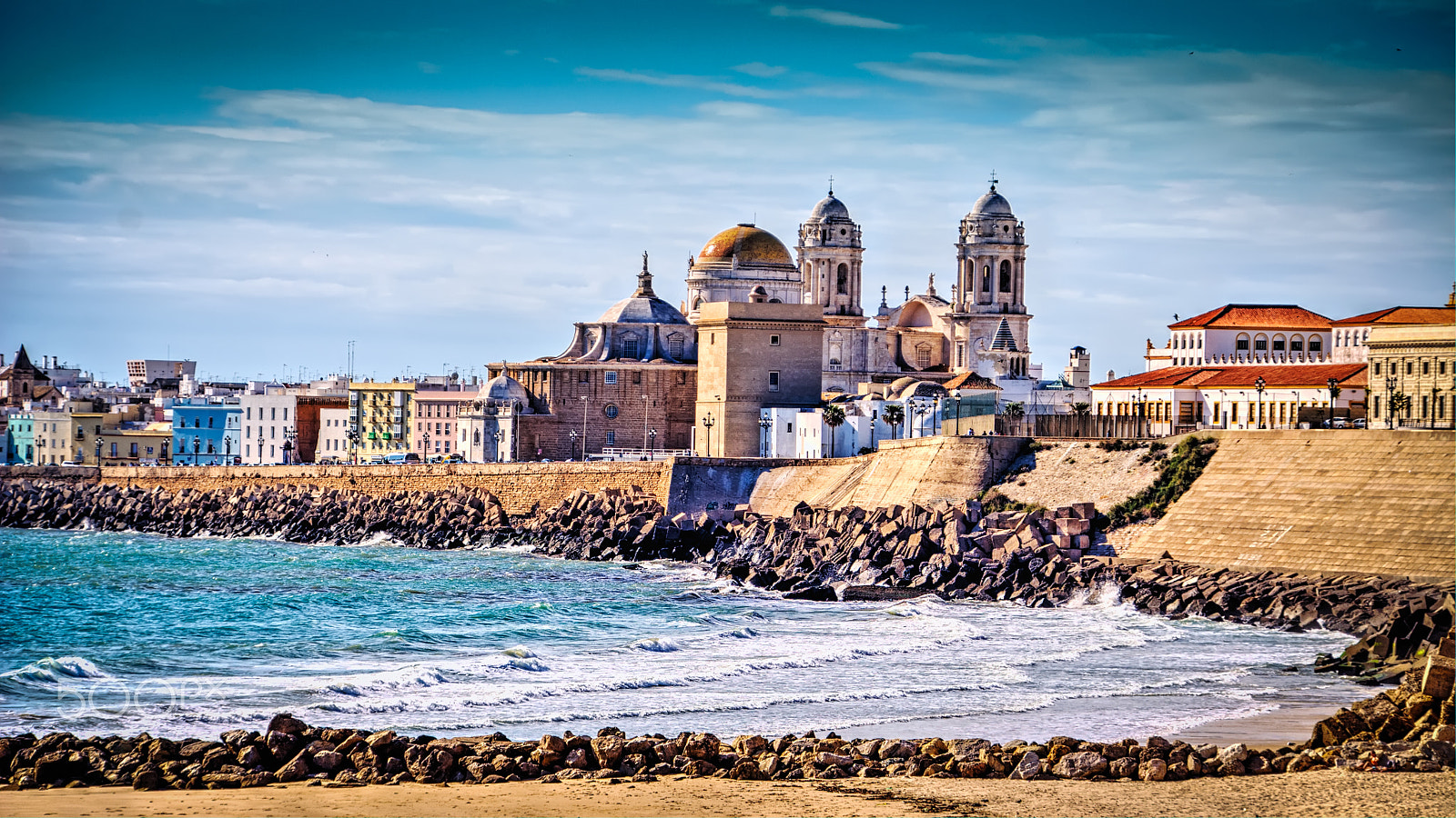 Sigma 18-200mm F3.5-6.3 DC OS HSM sample photo. Catedral de cádiz photography