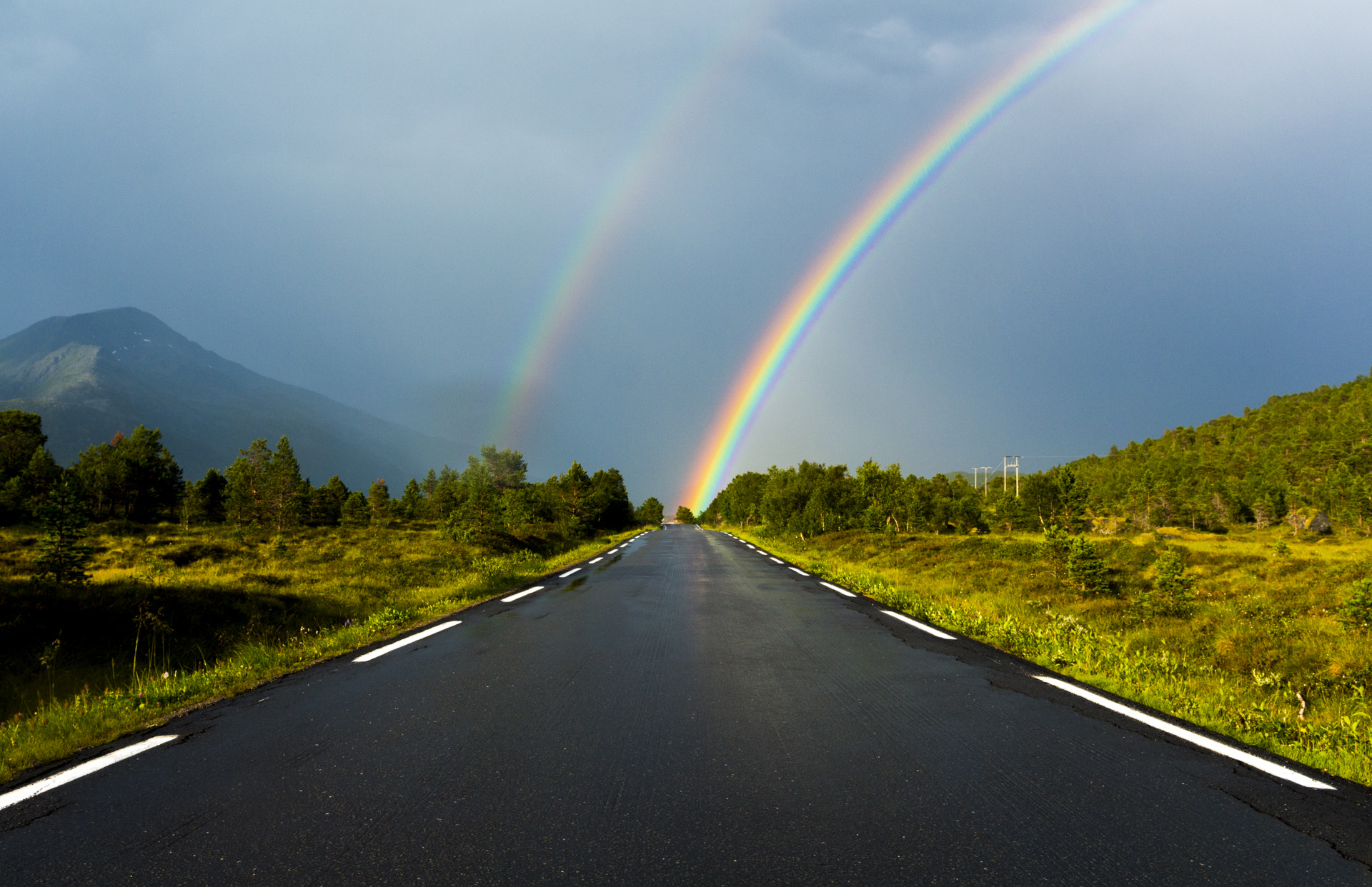 Sigma 18-35mm f/1.8 DC HSM sample photo. Double rainbow photography