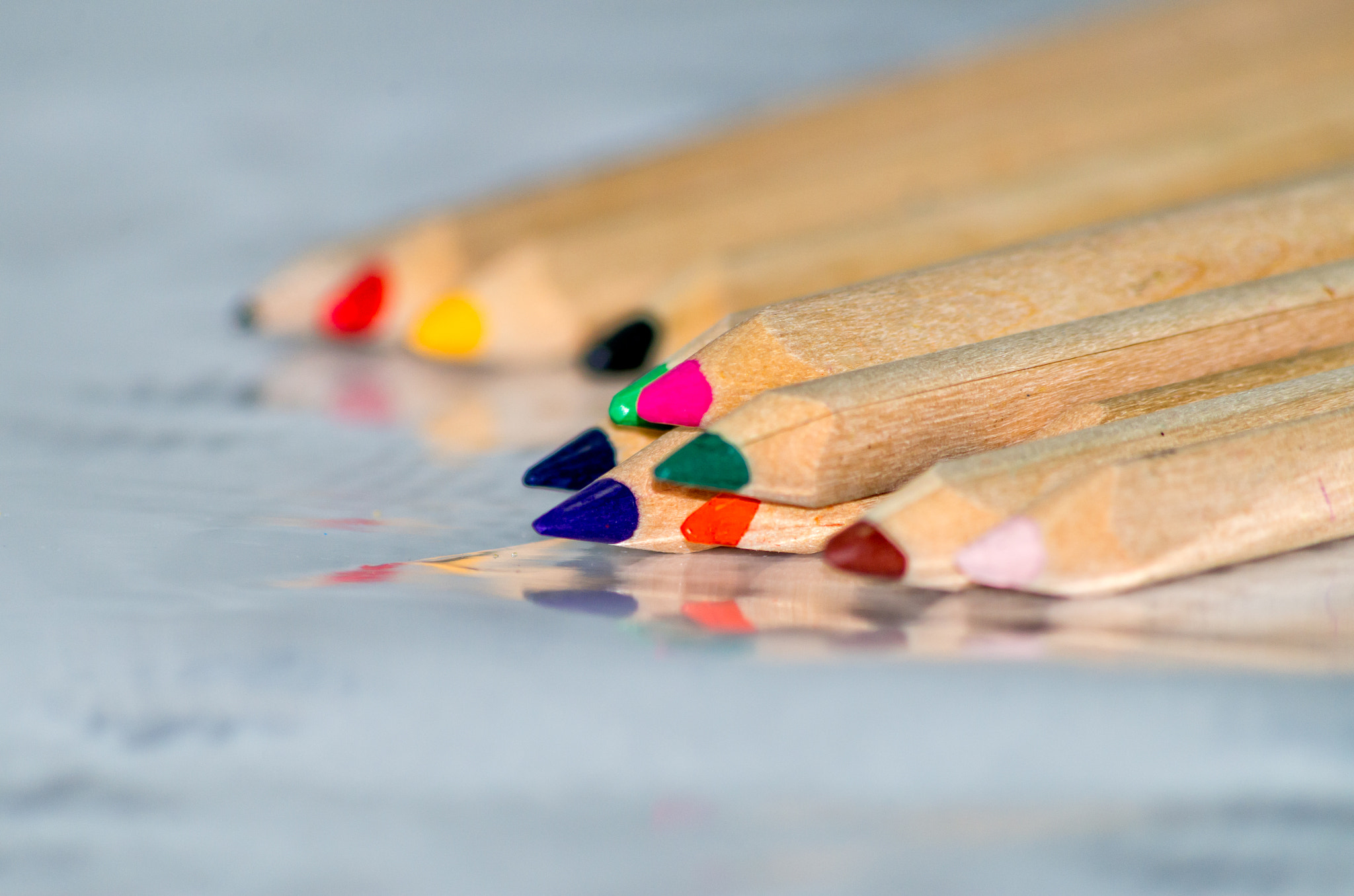 HD Pentax DA 55-300mm F4.0-5.8 ED WR sample photo. Color pencil photography