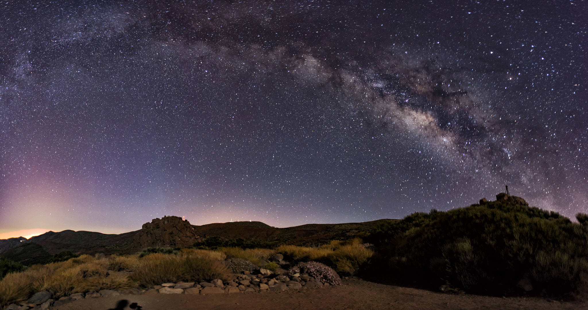 Nikon D800 + Nikon AF Nikkor 24mm F2.8D sample photo. Tenerife stars #1 photography