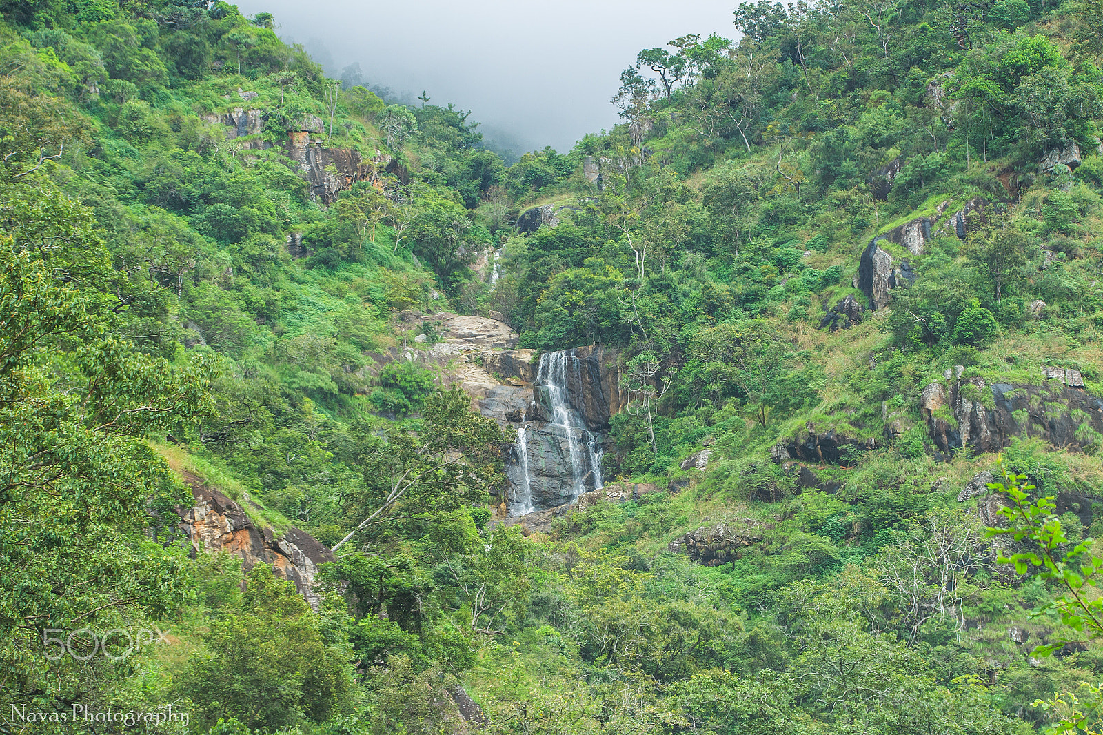 Canon EF 75-300mm F4.0-5.6 IS USM sample photo. Unknown waterfalls in mulli-manjur route photography