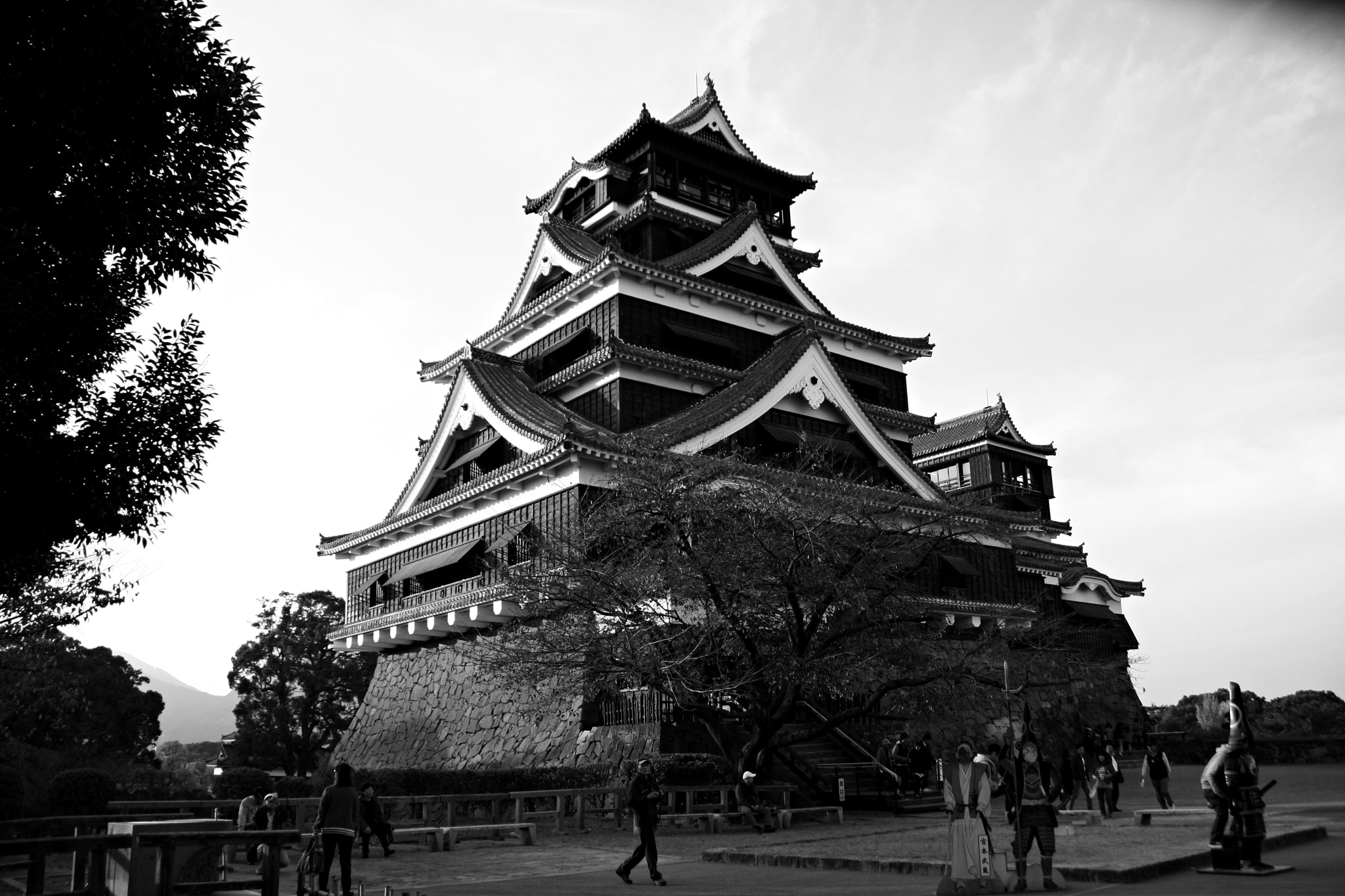 Canon EOS 40D sample photo. Kumamoto castle before the earthquake photography