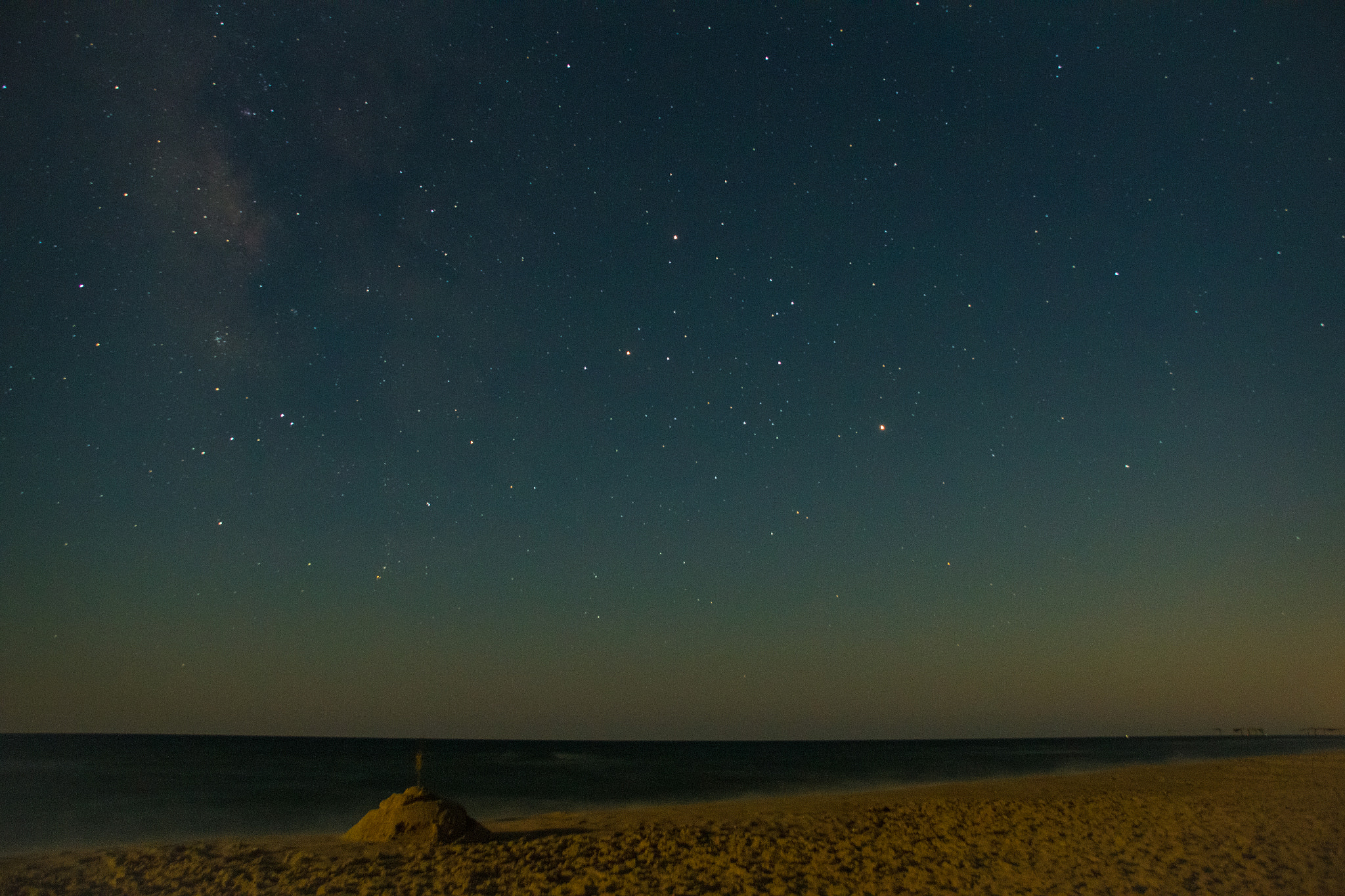 Canon EOS 7D + Sigma 18-125mm f/3.5-5.6 DC IF ASP sample photo. Stars over atlantic photography
