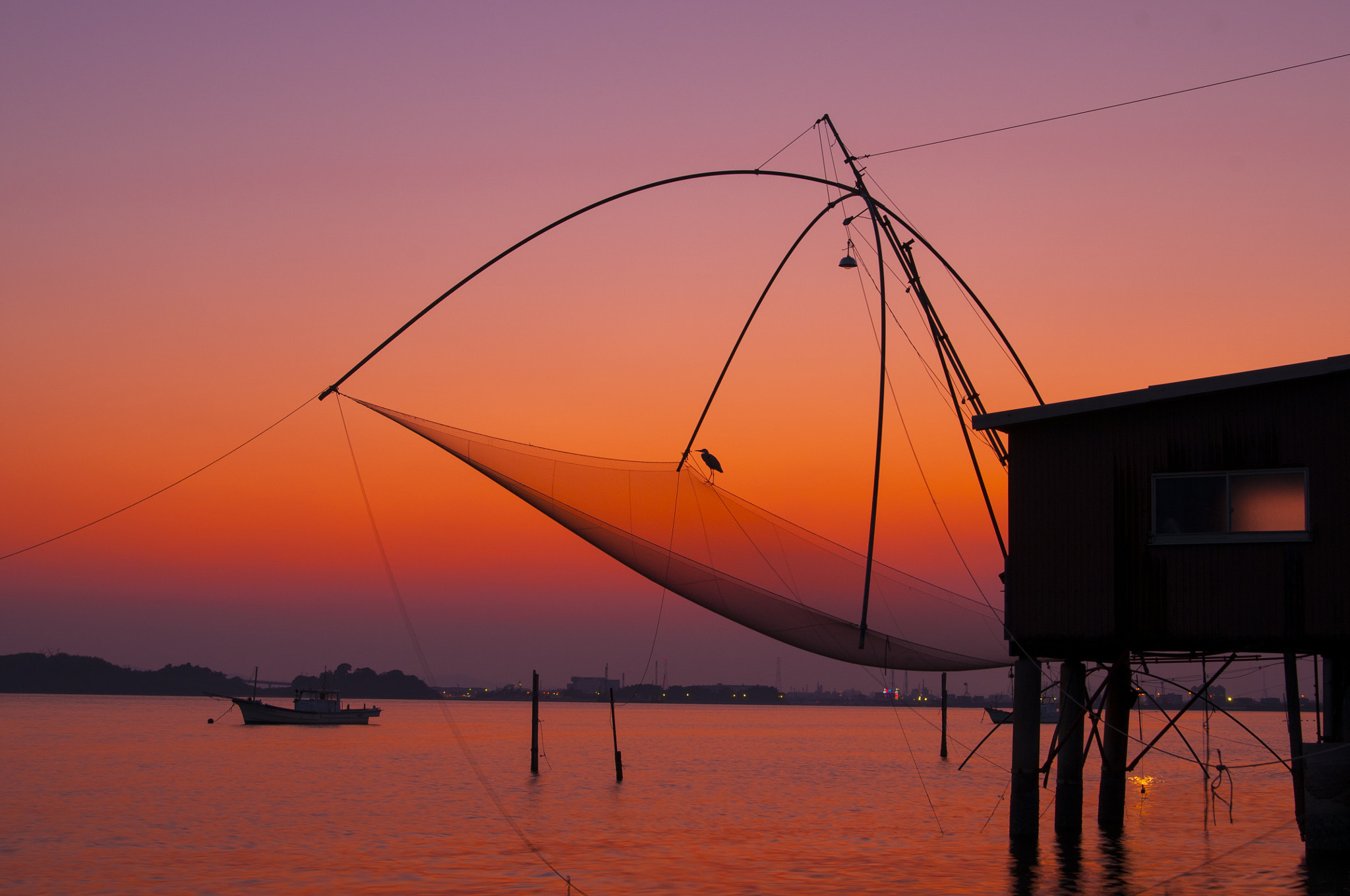 Nikon D300S sample photo. Chinese fishingnets photography