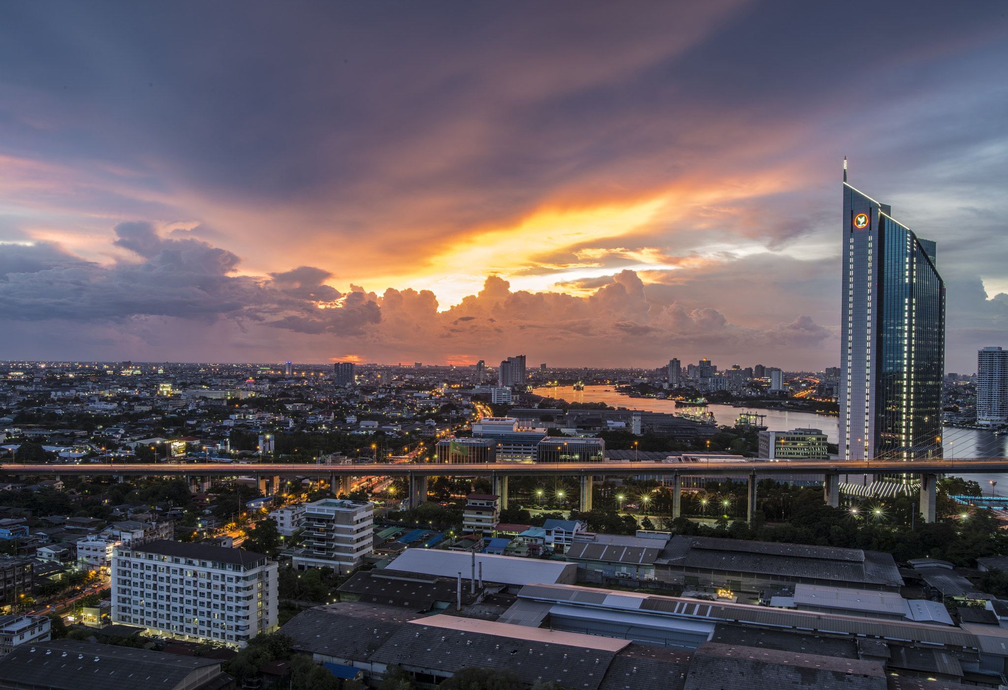 Pentax 645Z sample photo. Twilight, bangkok , thailand photography