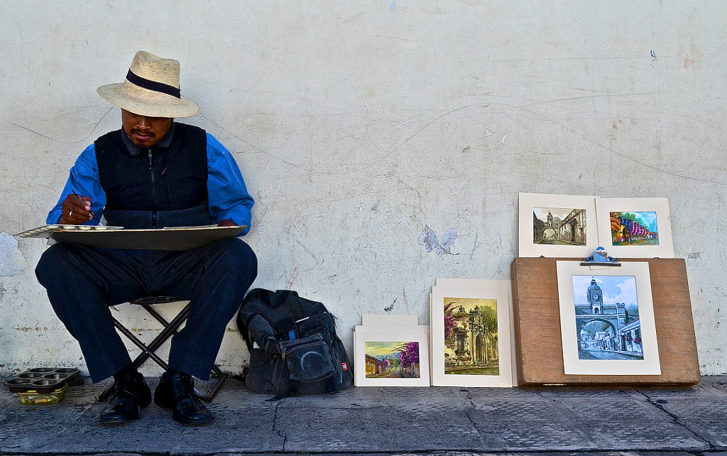 Street Artist by Pablo Gaitán on 500px.com