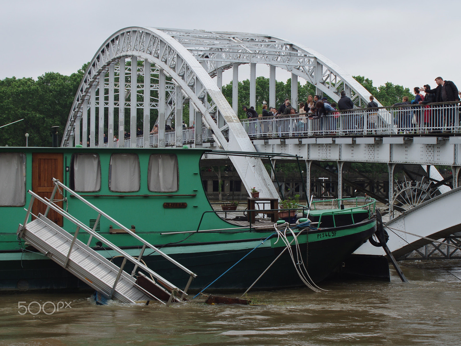 Pentax K-5 II sample photo. Paris seine inondations 2016 - 2 photography