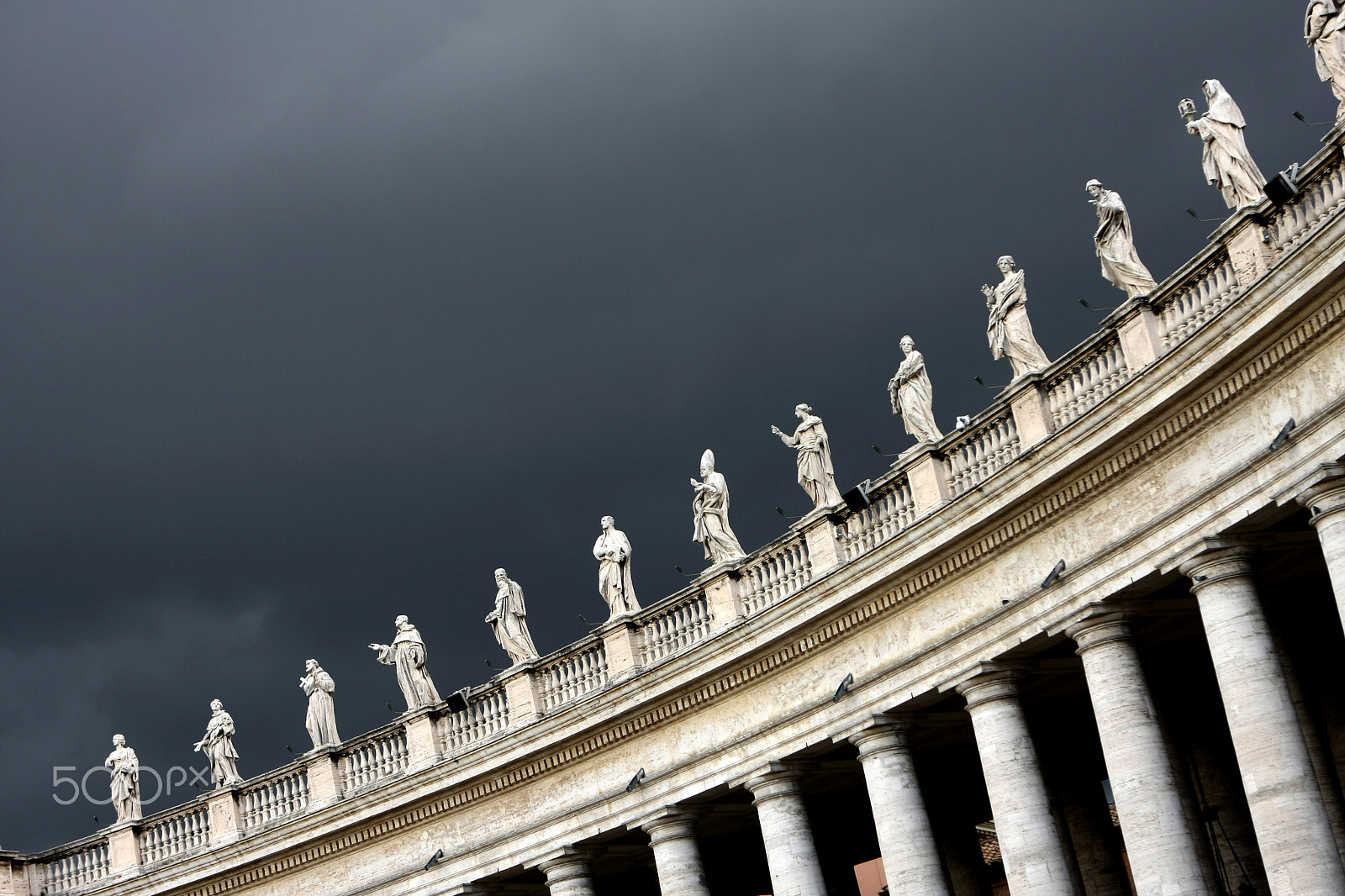Canon EOS 40D + Canon EF 24-70mm F2.8L USM sample photo. St peter's basilica photography