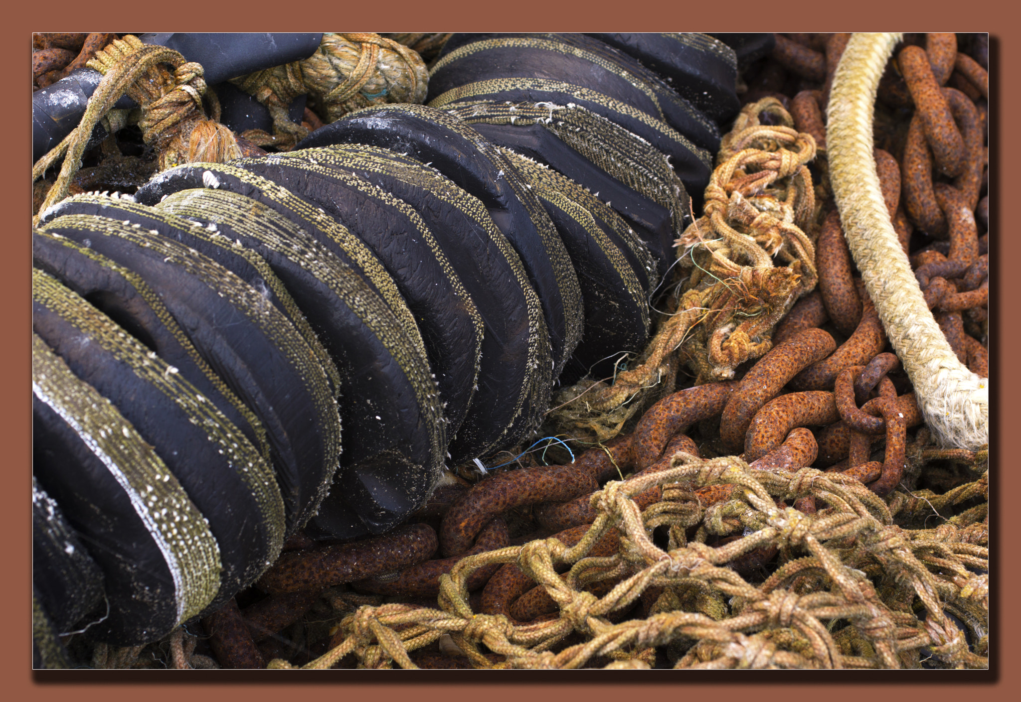 Sony SLT-A65 (SLT-A65V) + Sigma 30mm F1.4 EX DC HSM sample photo. Rope&chain photography