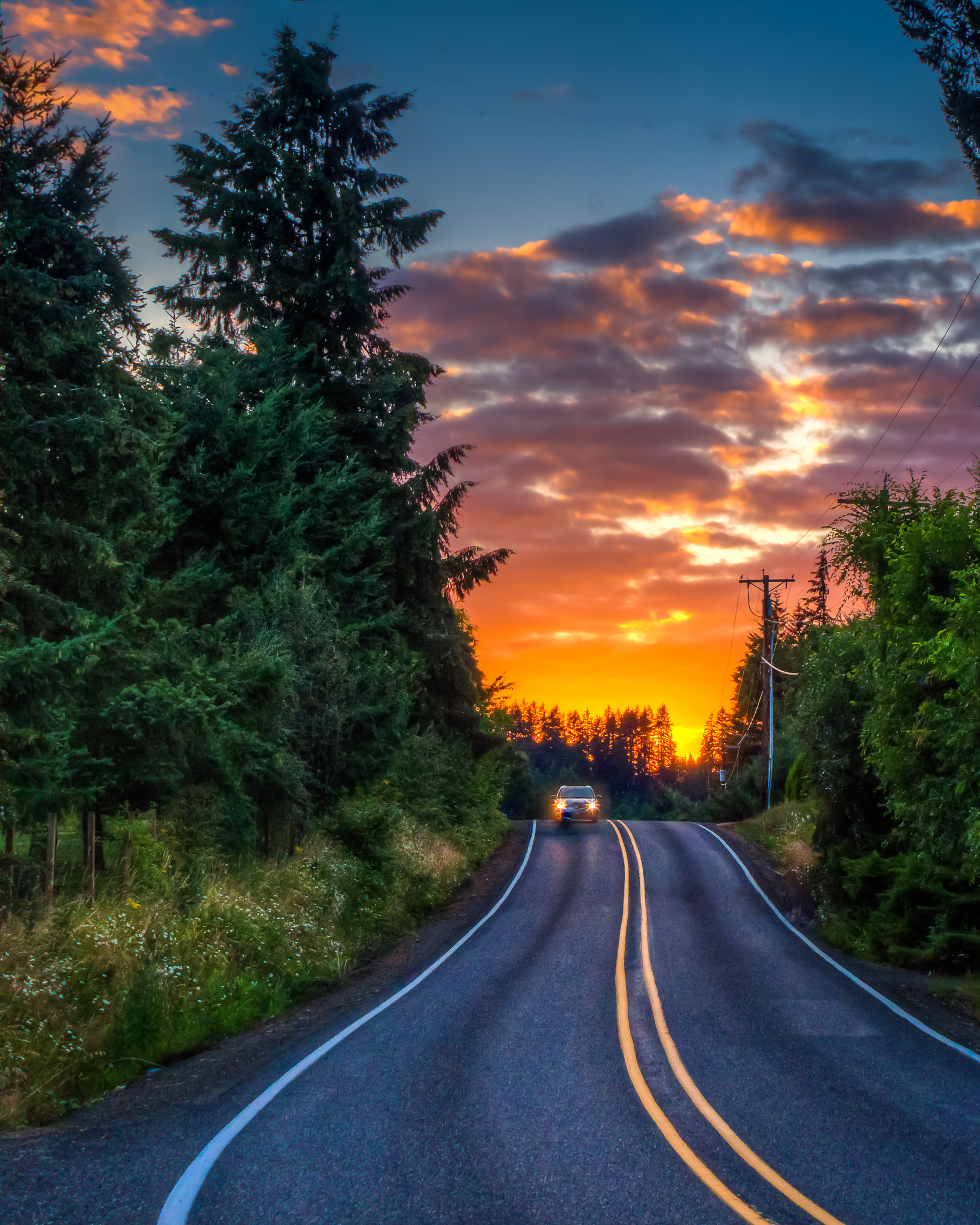 Panasonic Lumix DMC-GX8 sample photo. Take me home, country road photography