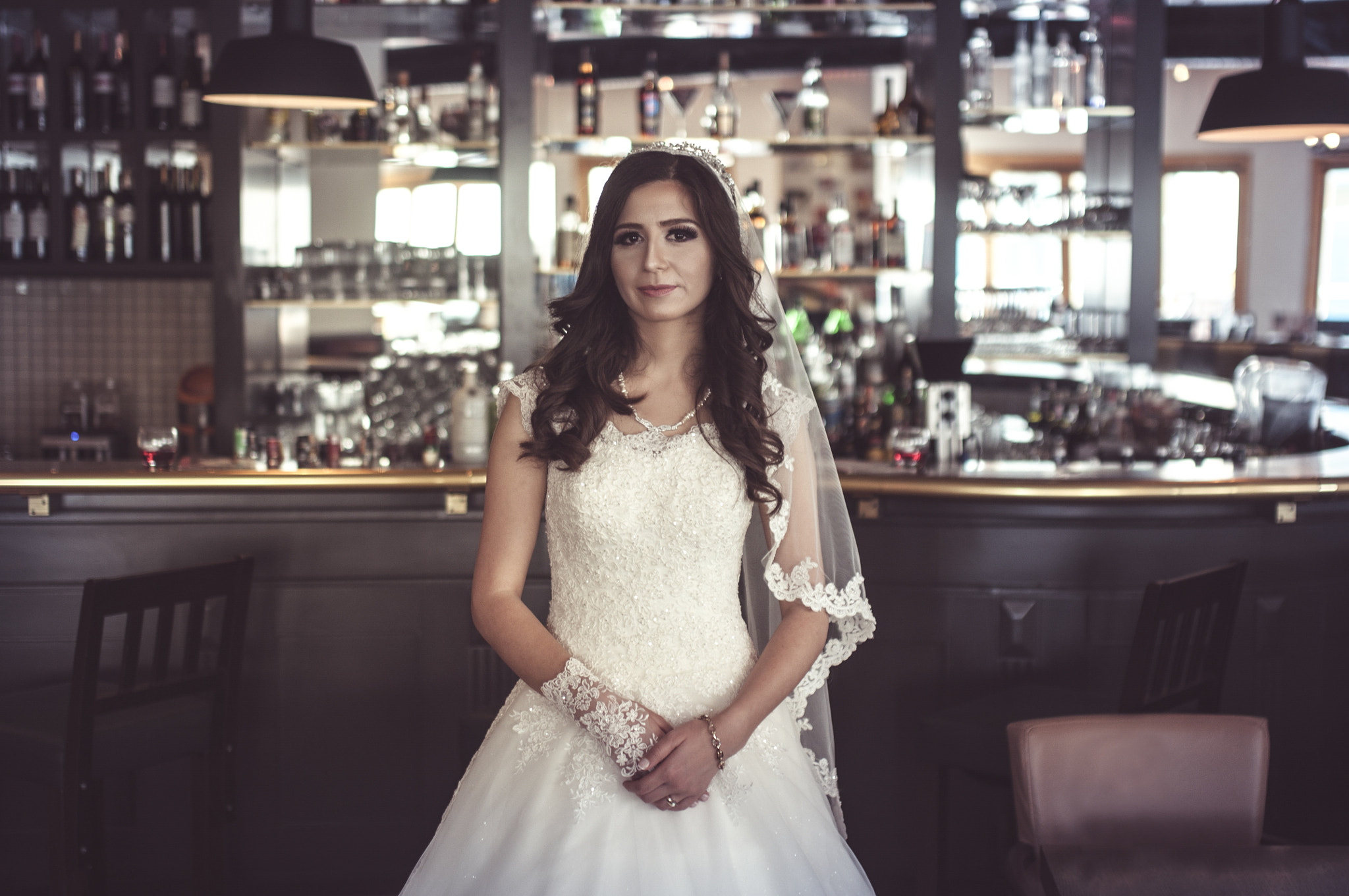 Nikon D90 + Sigma 35mm F1.4 DG HSM Art sample photo. Bride-ayse photography