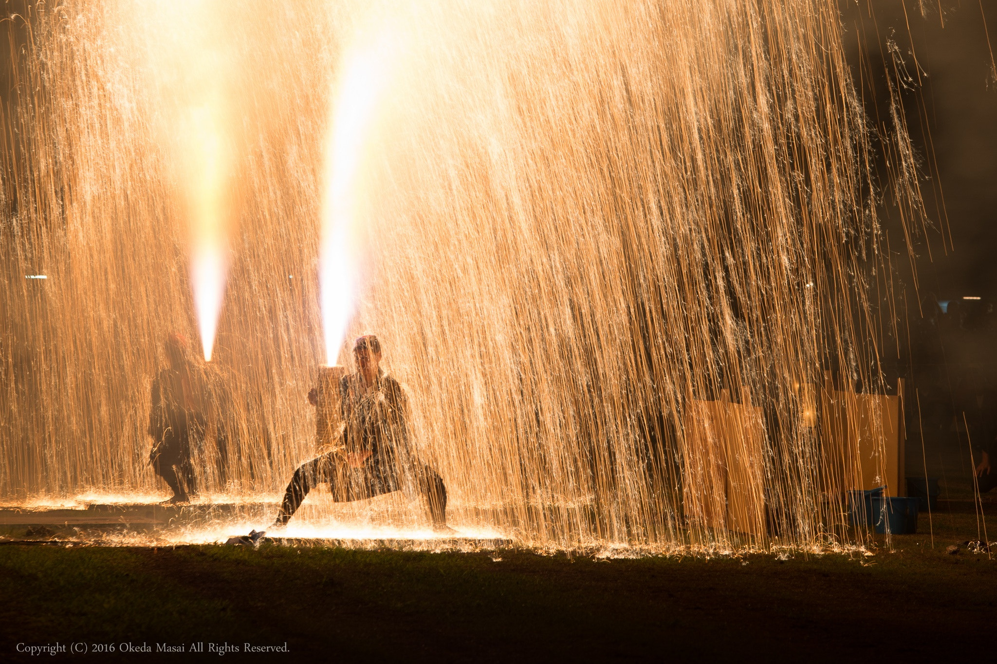 Sigma 70-200mm F2.8 EX DG OS HSM sample photo. Fireworks photography