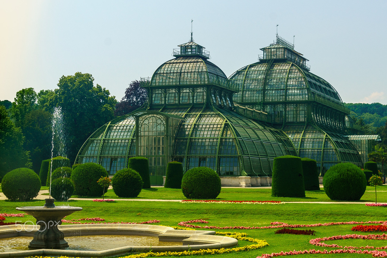 Tamron 18-270mm F3.5-6.3 Di II PZD sample photo. Wien - schönbrunn - palmenhaus ii photography