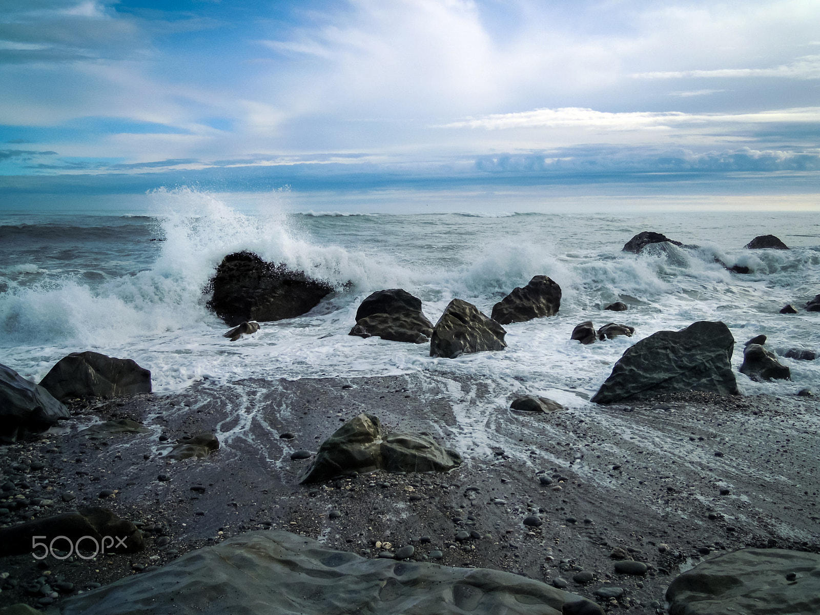 Nikon Coolpix S5100 sample photo. Galway beach photography