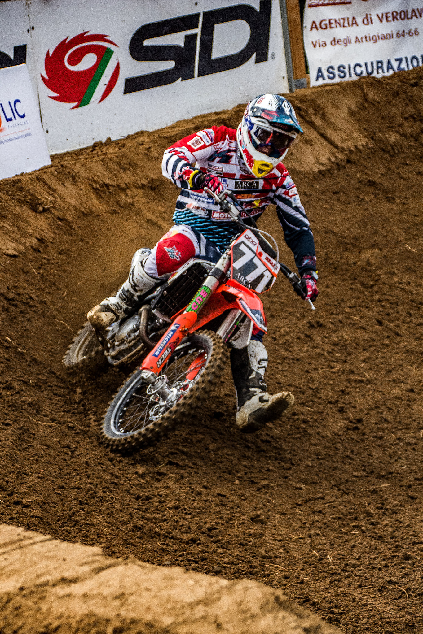 Canon 18-300mm sample photo. Supercross photography