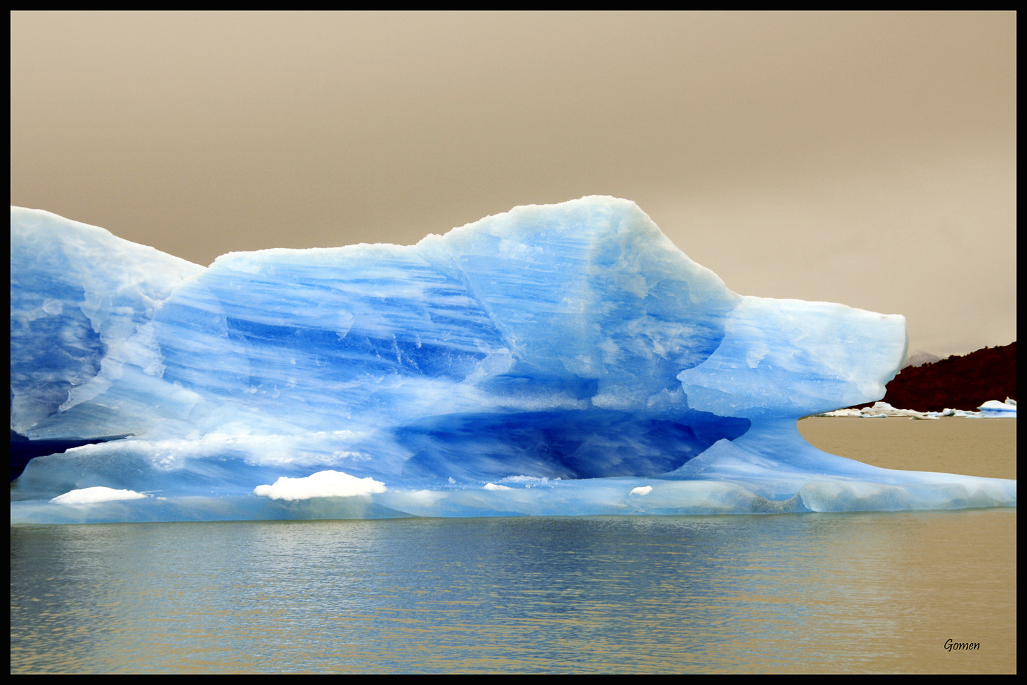 Canon EOS 1000D (EOS Digital Rebel XS / EOS Kiss F) sample photo. Glaciares en lago argentino photography