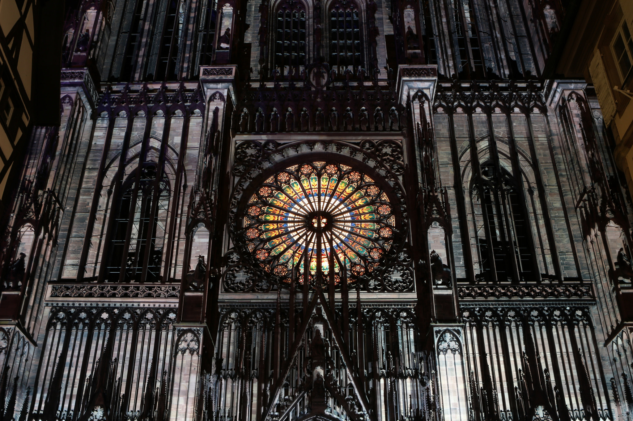 Canon EOS 760D (EOS Rebel T6s / EOS 8000D) + Canon EF 24-70mm F2.8L USM sample photo. Strasbourg cathedral photography