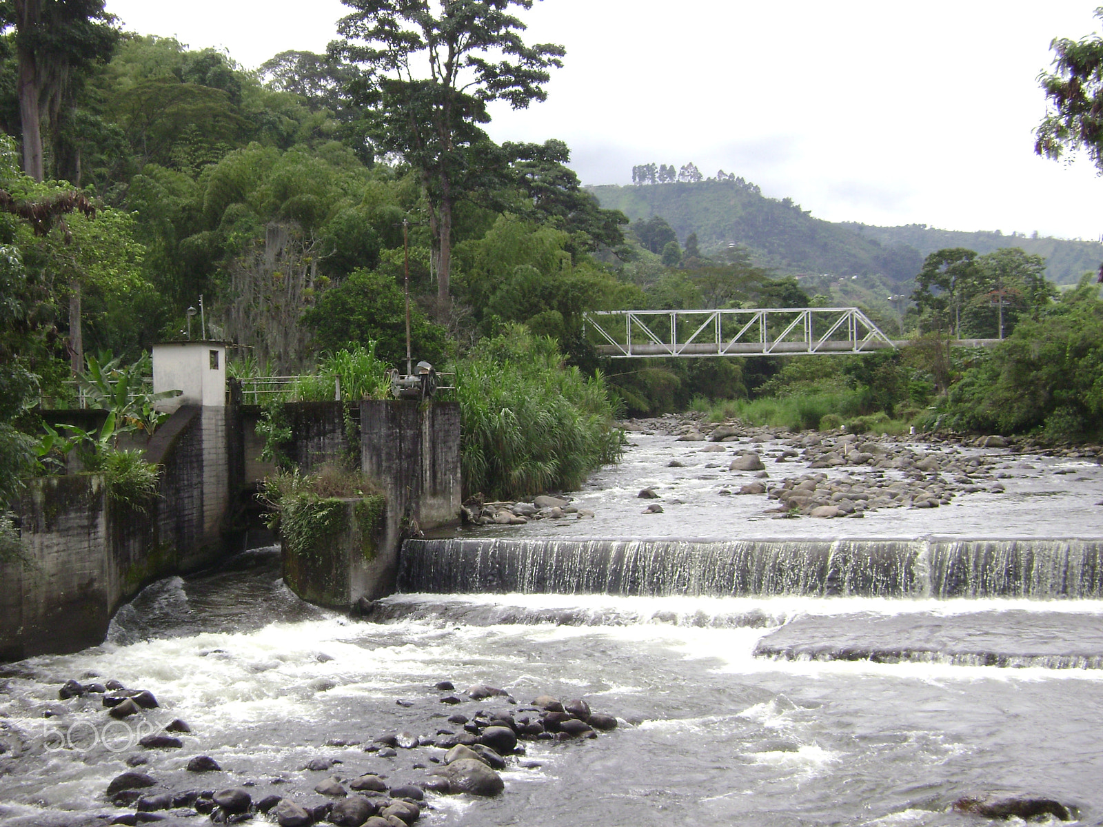 Sony DSC-S700 sample photo. Waterfall photography