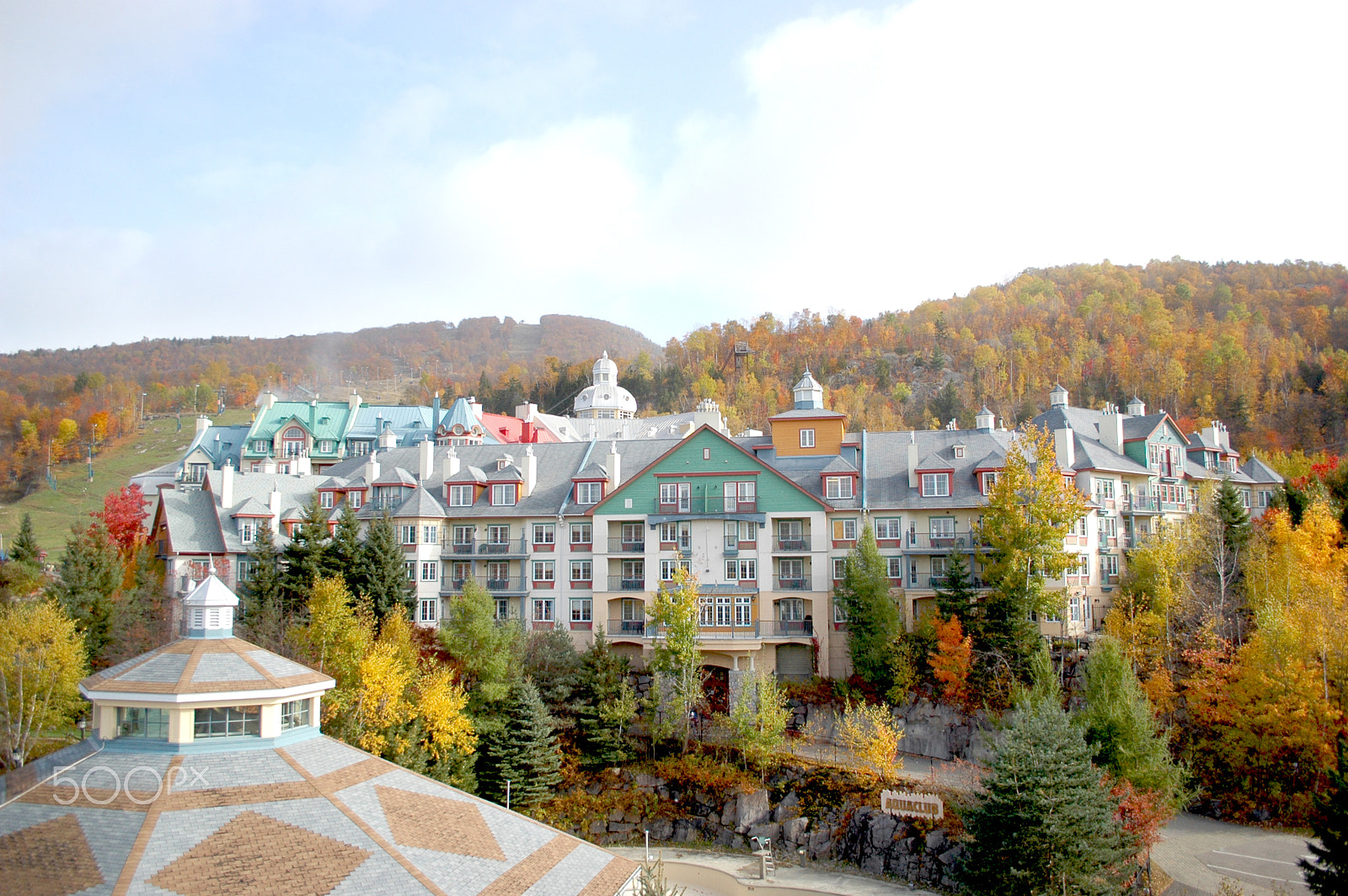 Nikon D70s sample photo. Mont tremblant photography