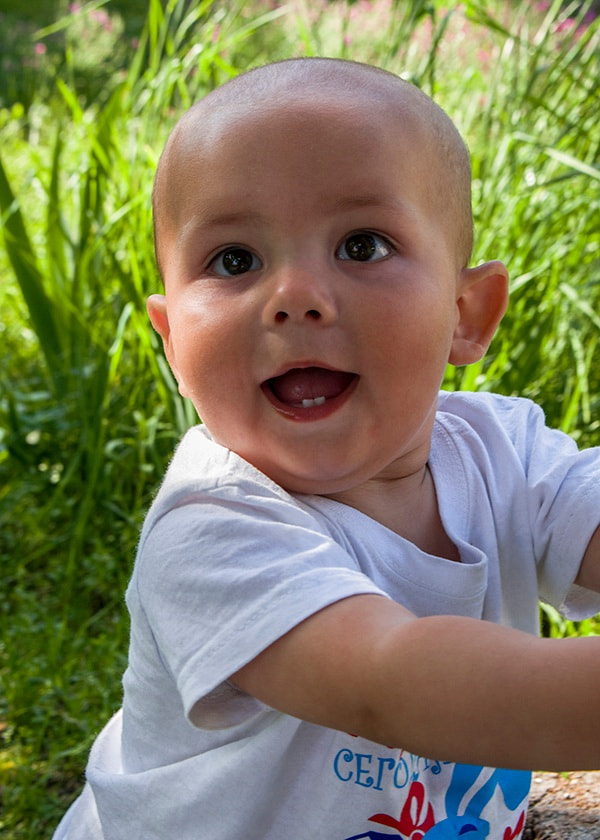Pentax smc DA 16-45mm F4 ED AL sample photo. That pretty boy is my grandson photography