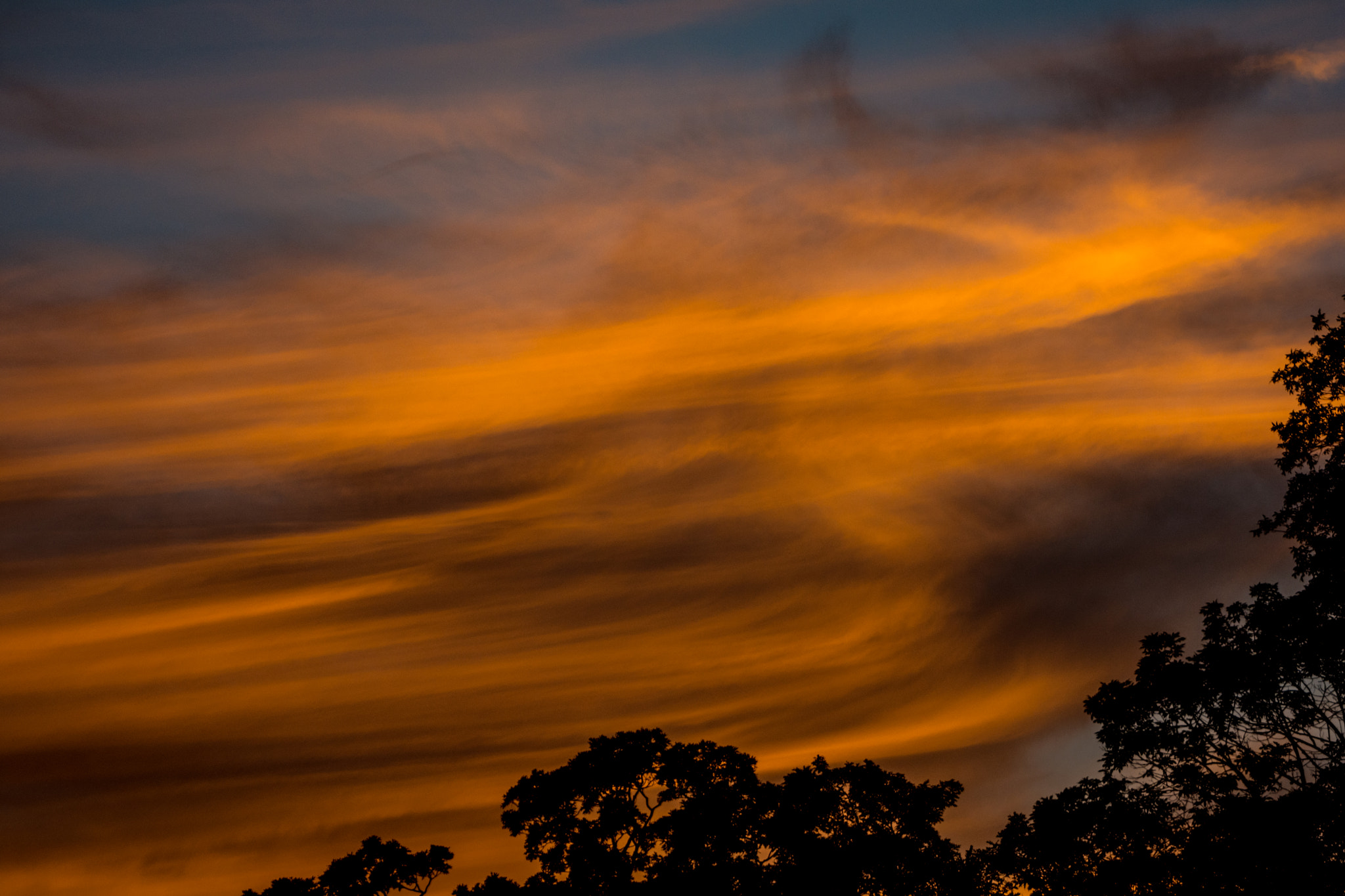 Sigma 50-500mm F4.5-6.3 DG OS HSM sample photo. High clouds at sunset, middletown, new york photography