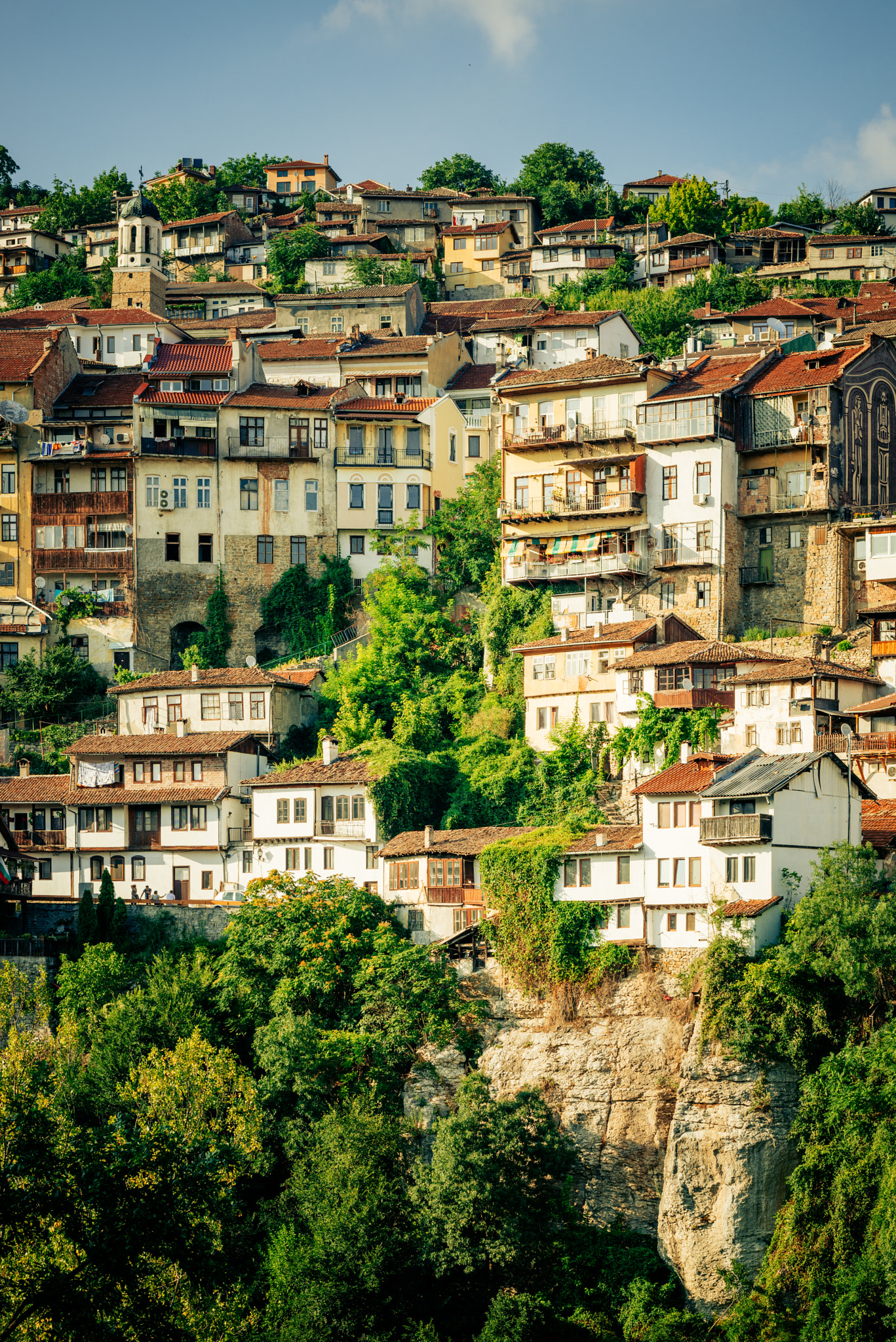 Nikon PC-E Micro-Nikkor 85mm F2.8D Tilt-Shift sample photo. View of veliko tarnovo, a city in north central bulgaria photography
