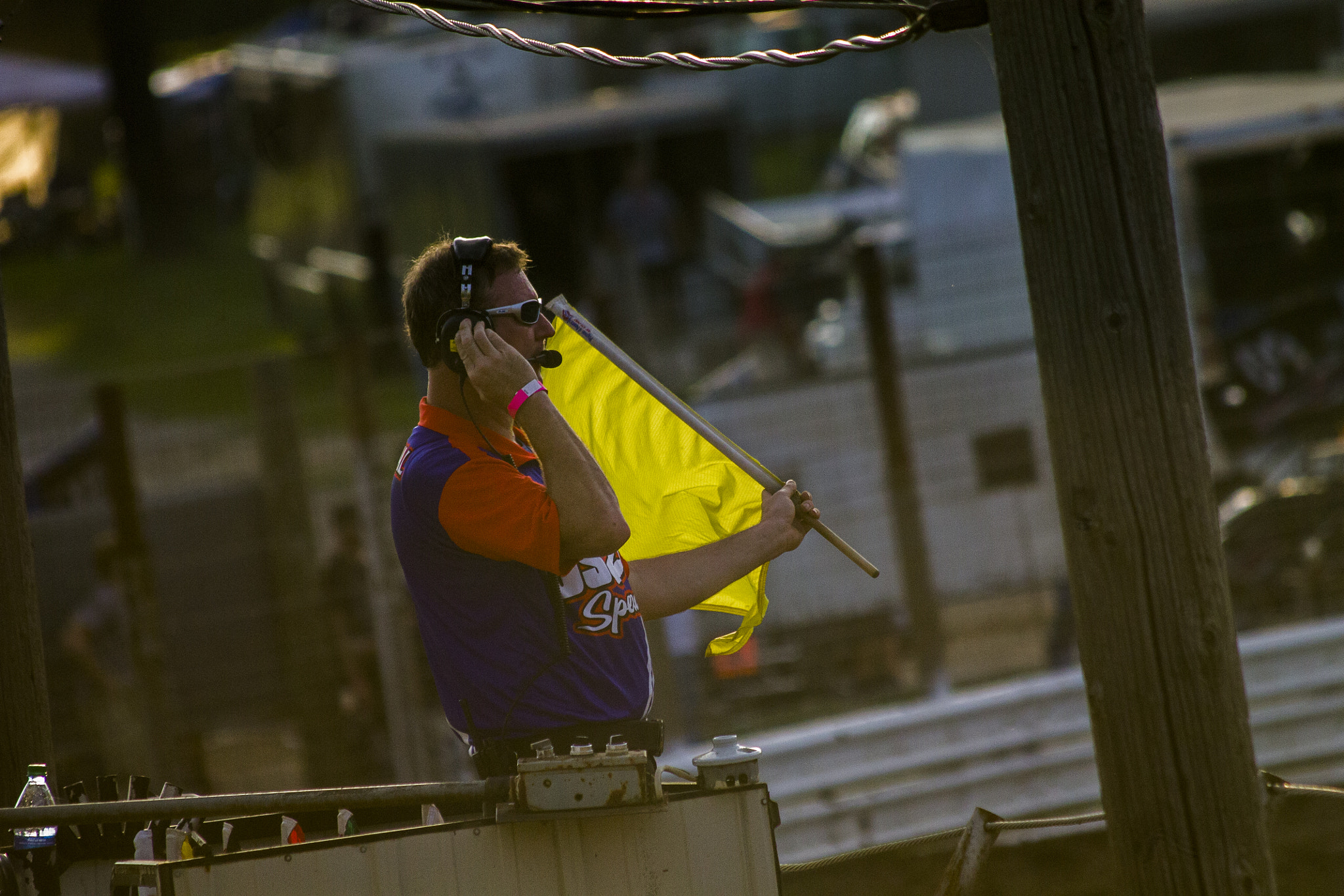 Canon EF 70-300mm F4-5.6 IS USM sample photo. Flagger photography
