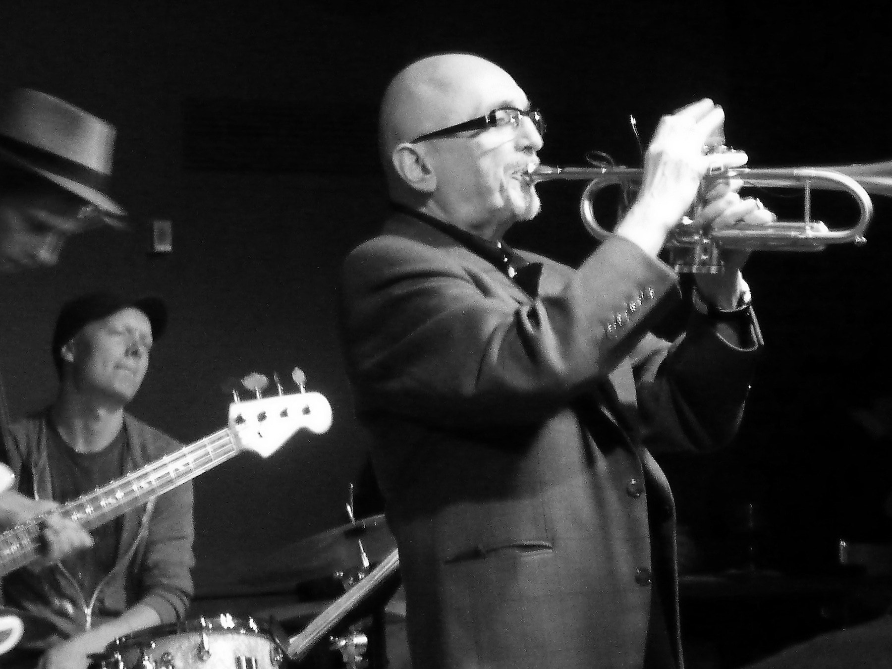 Panasonic DMC-ZS1 sample photo. The great polish jazz trumpeter tomasz stanko at t ... photography