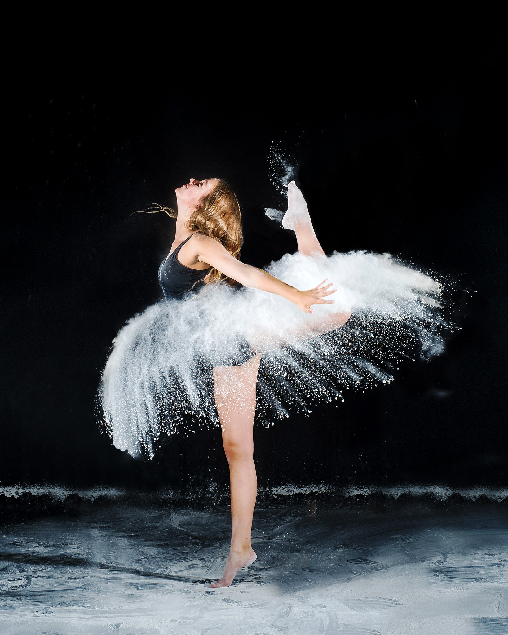 Nikon D4 + Sigma 50mm F1.4 DG HSM Art sample photo. Dancer with a powder tutu photography