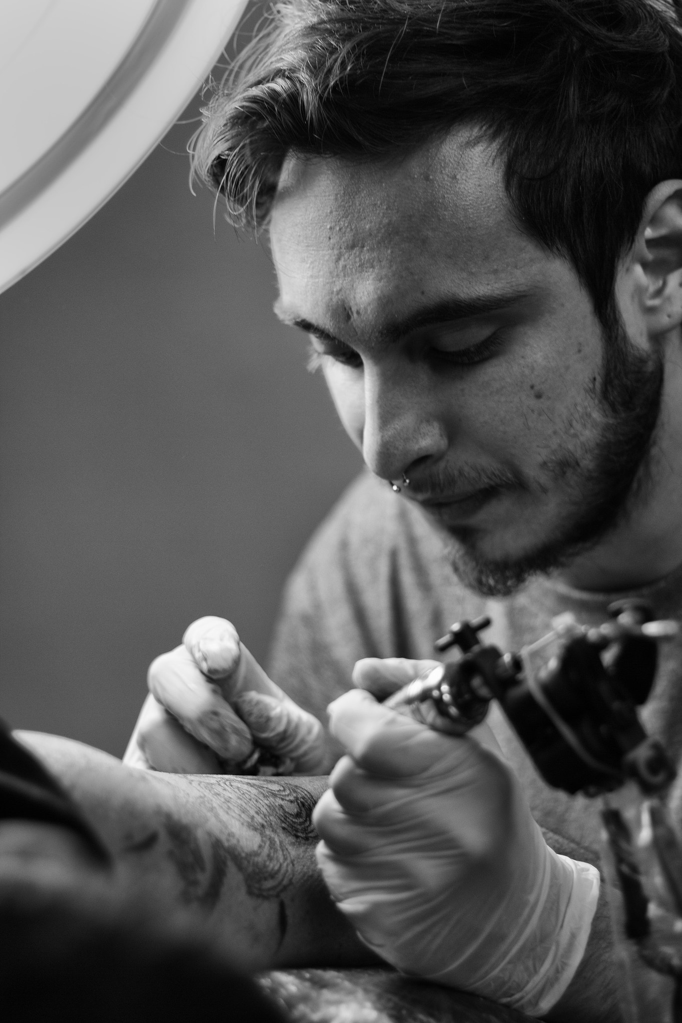 Canon EF 50mm F1.8 II sample photo. Tattoo photography