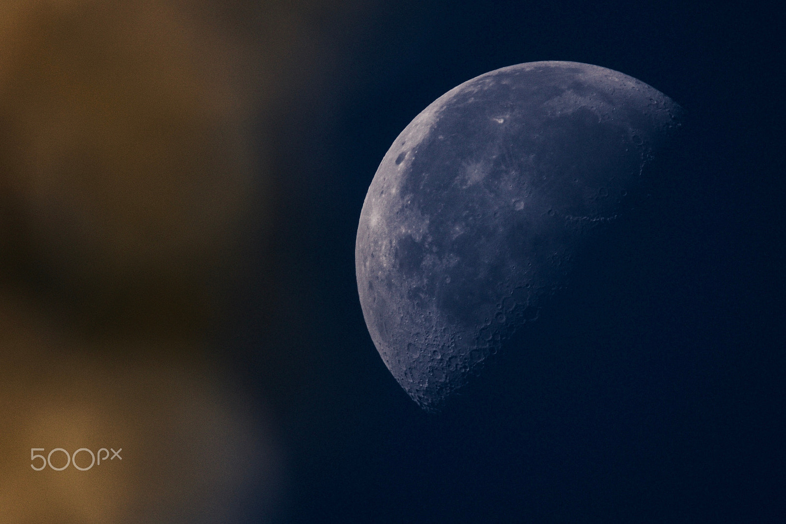 Sigma 150mm f/2.8 EX DG OS HSM APO Macro sample photo. Morning moon photography