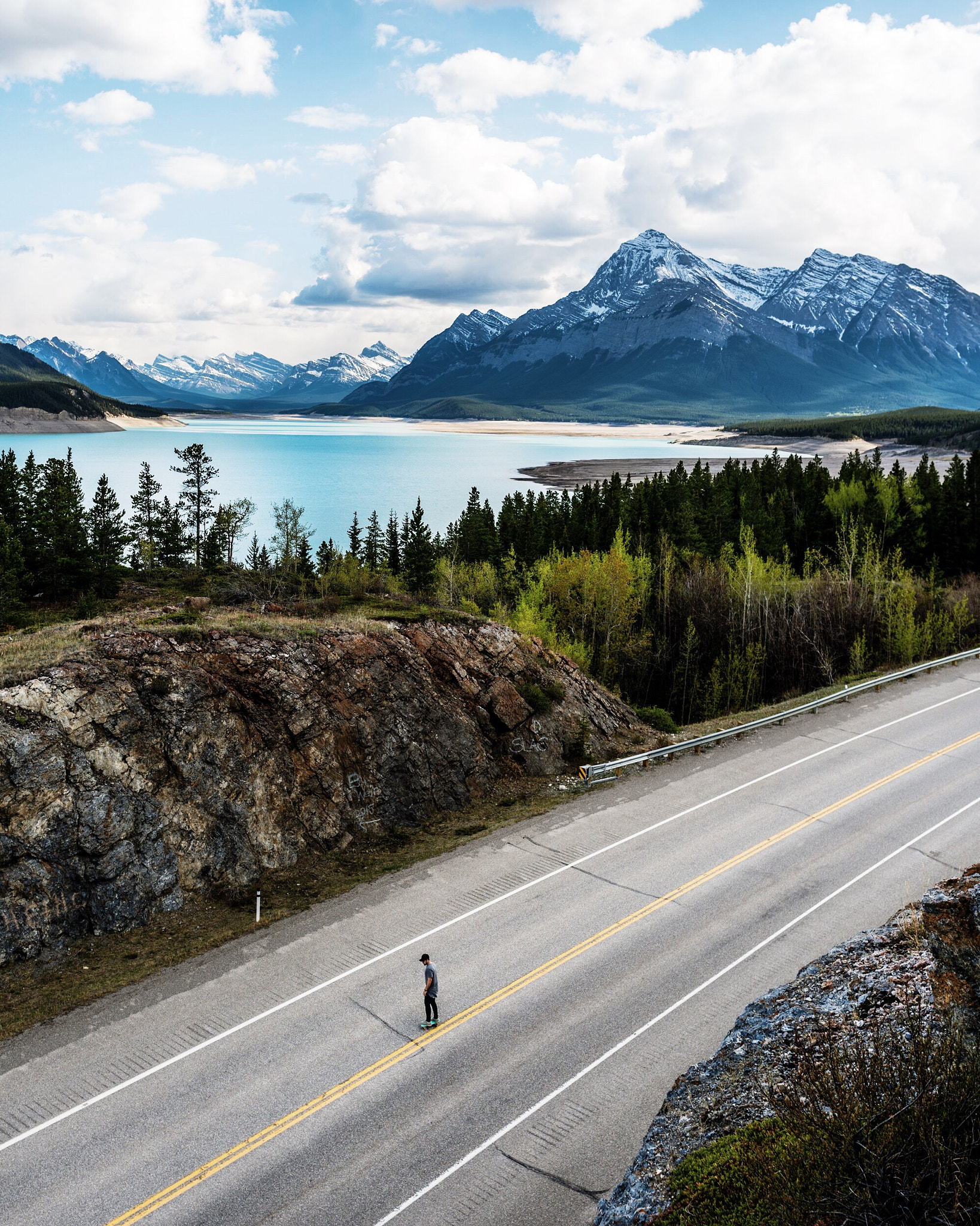 Nikon D4 + Sigma 35mm F1.4 DG HSM Art sample photo. Abraham lake. nordegg road. alberta. i told @jonta ... photography