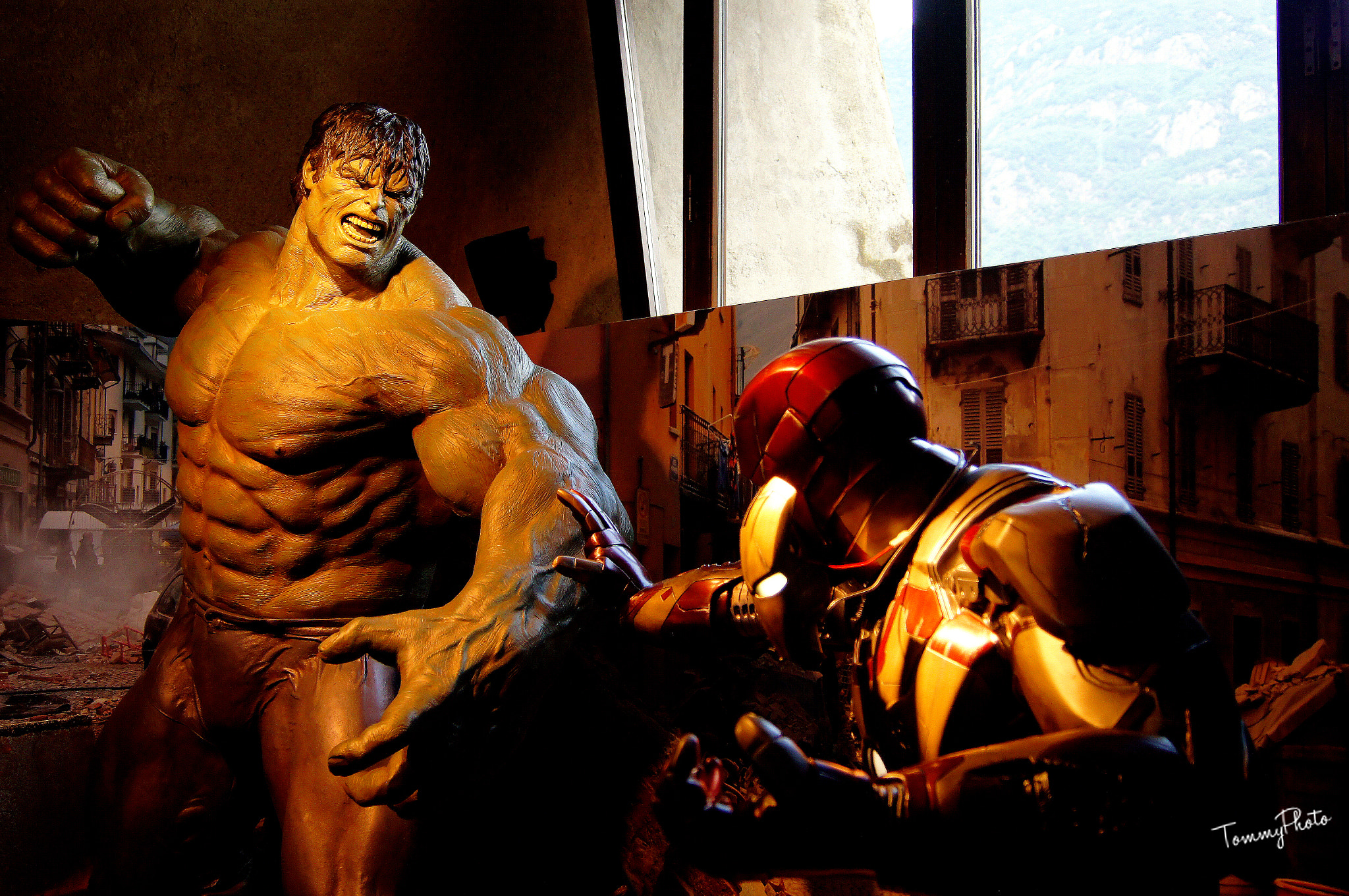 Sony SLT-A35 sample photo. Hulk & iron man, the avengers expo - bard photography