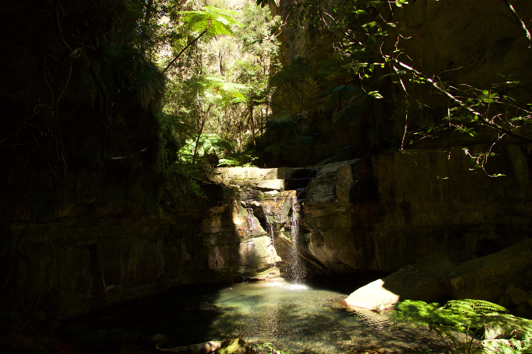 Canon EF-S 17-85mm F4-5.6 IS USM sample photo. Waterfall photography