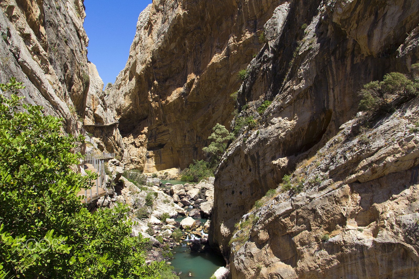 Canon EOS 60D + Canon TS-E 90mm F2.8 Tilt-Shift sample photo. El caminito del rey photography