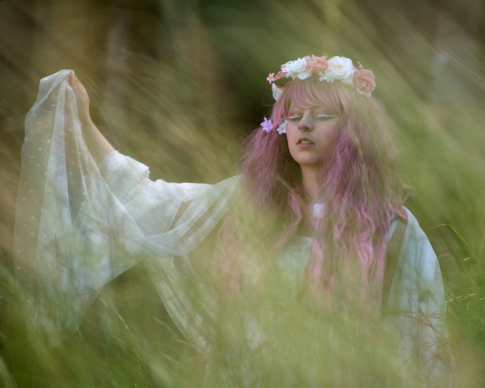 Canon EF 70-210mm f/4 sample photo. Forest girl 3 photography