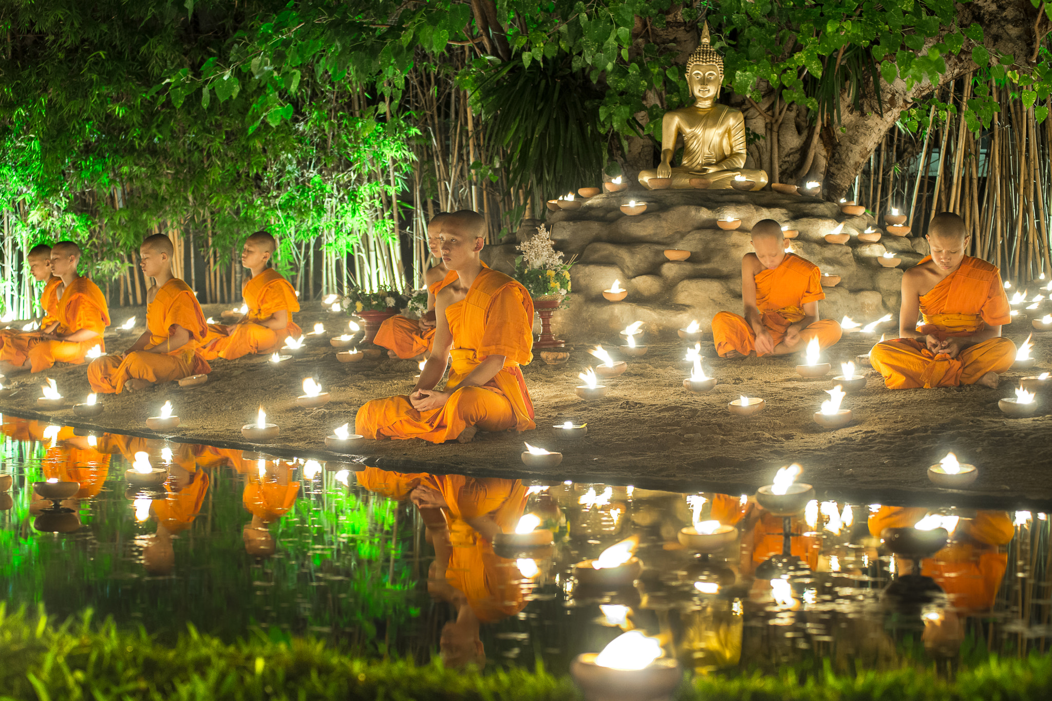 Sony a99 II + Sigma M-AF 70-200mm F2.8 EX APO sample photo. Wat phan tao temple chiang mai thailand photography