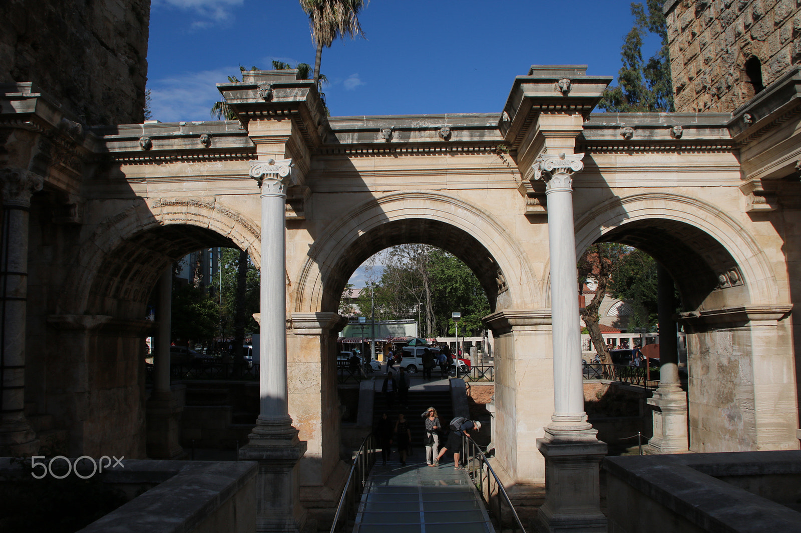 Canon EOS 760D (EOS Rebel T6s / EOS 8000D) sample photo. Hadrian's gate antalya photography