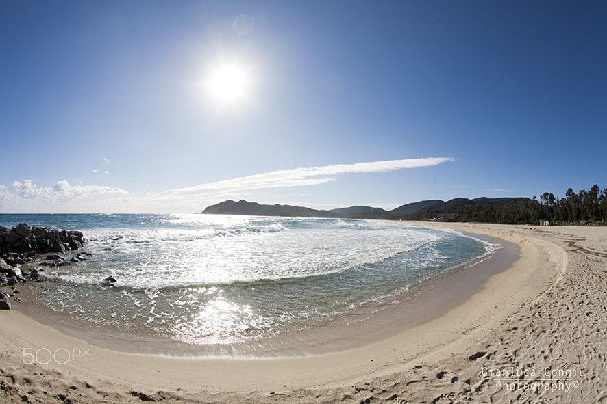 Canon EOS 5D + Canon EF 15mm F2.8 Fisheye sample photo. Sardegna chia (ca) italy photography