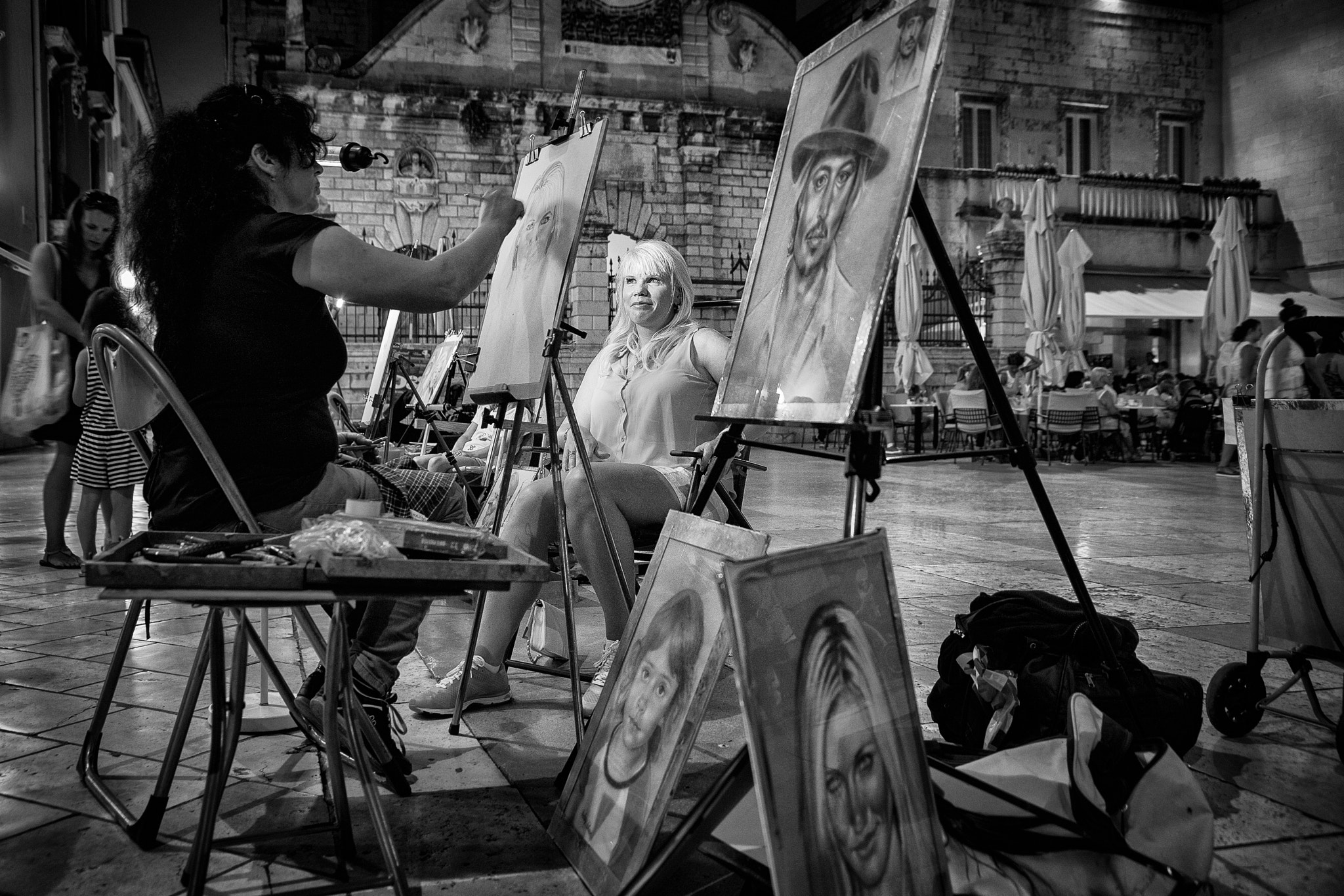 Nikon D700 + Sigma 24-105mm F4 DG OS HSM Art sample photo. Painting in zadar. photography