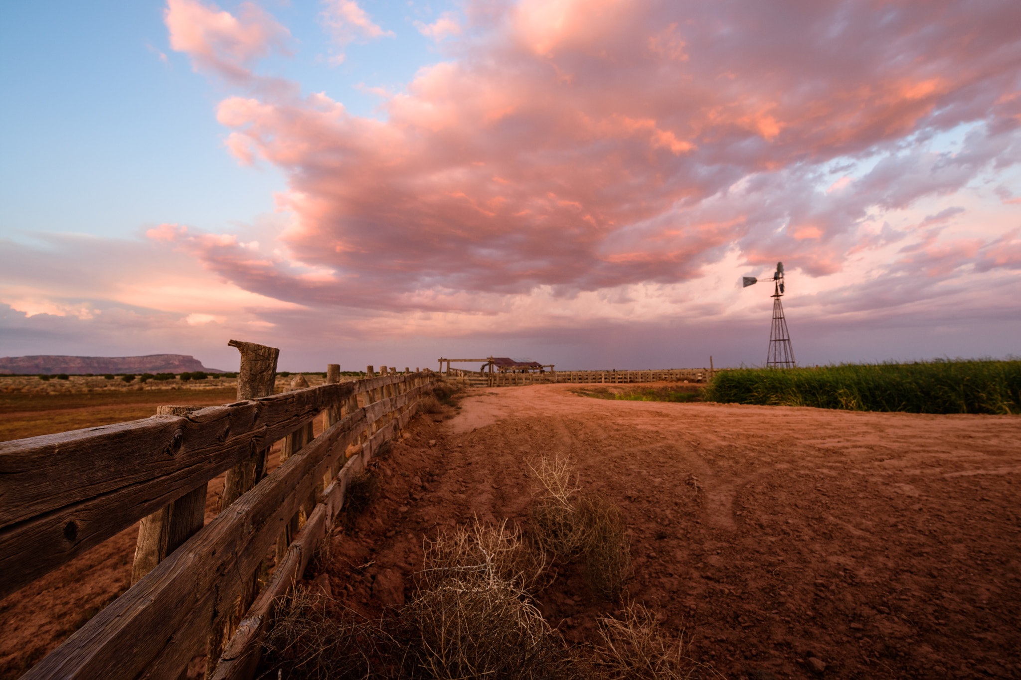 Samyang 14mm F2.8 ED AS IF UMC sample photo. Incoming storm, arizona photography